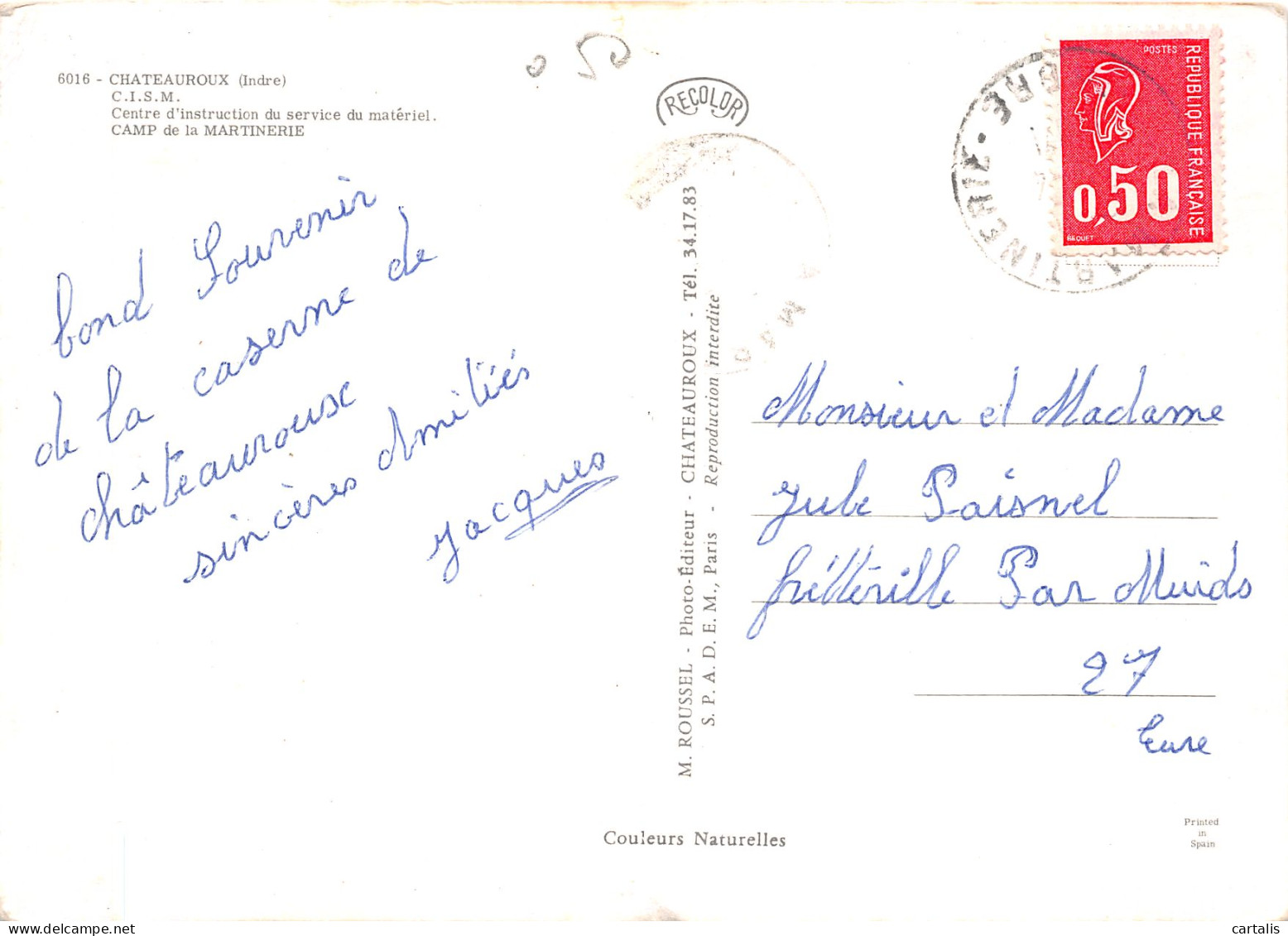 36-CHATEAUROUX-N°C4074-B/0045 - Chateauroux