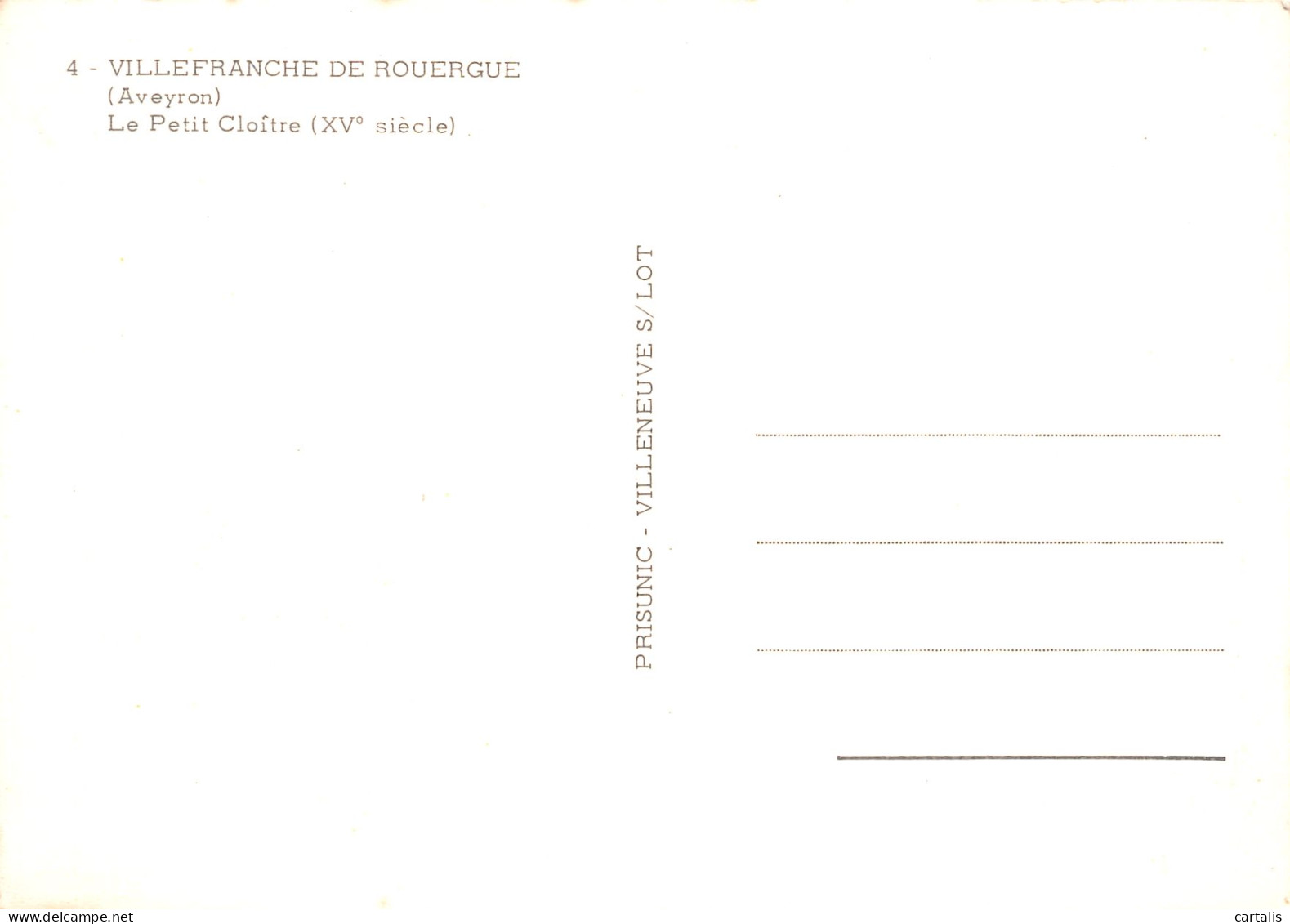 12-VILLEFRANCHE DE ROUERGUE-N°C4074-A/0215 - Villefranche De Rouergue