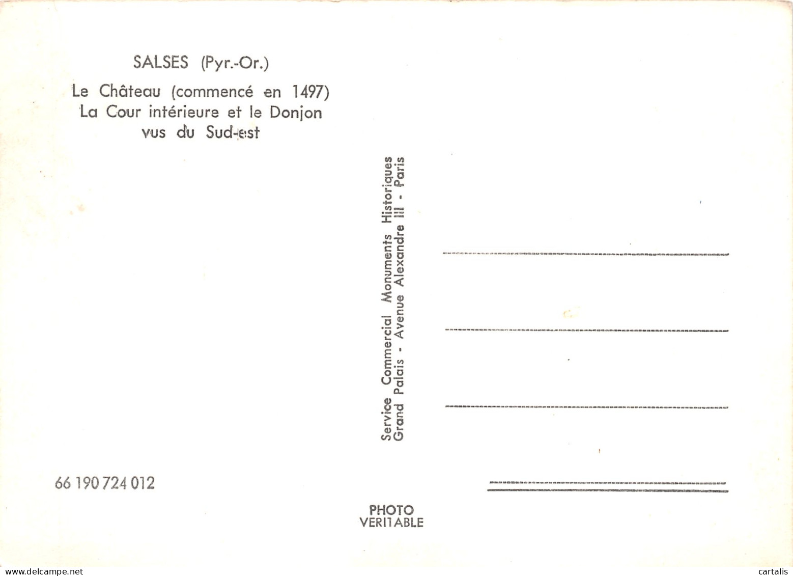 66-SALSES-N°C4074-A/0045 - Autres & Non Classés