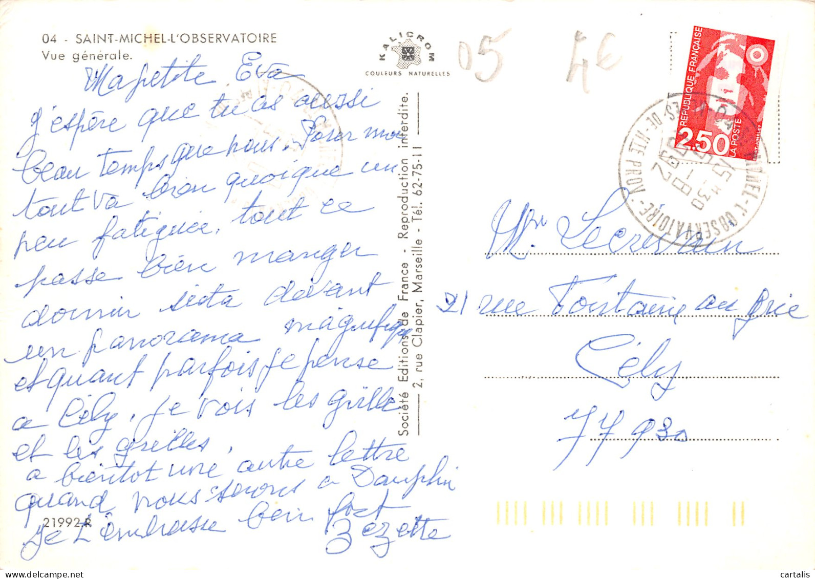 04-SAINT MICHEL L OBSERVATOIRE-N°C4074-A/0033 - Other & Unclassified