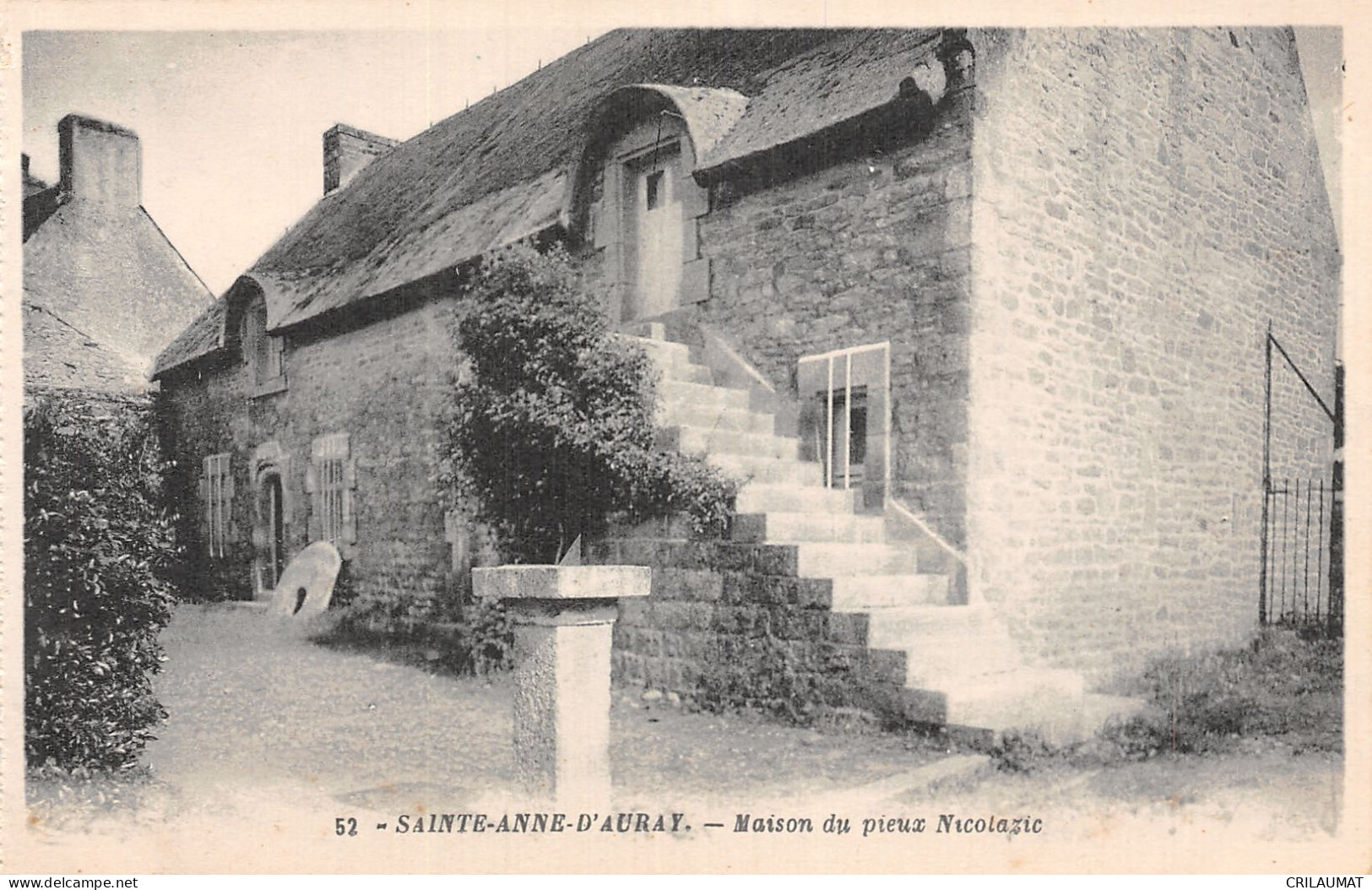 56-SAINTE ANNE D AURAY-N°T5097-C/0307 - Sainte Anne D'Auray