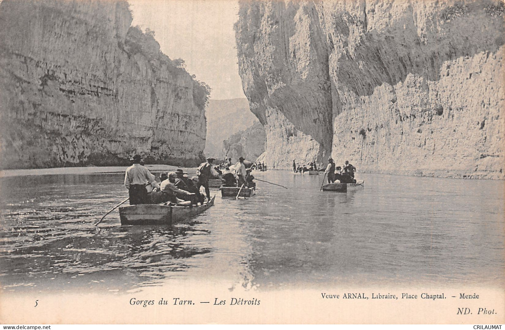 48-GORGES DU TARN-N°T5097-C/0151 - Gorges Du Tarn