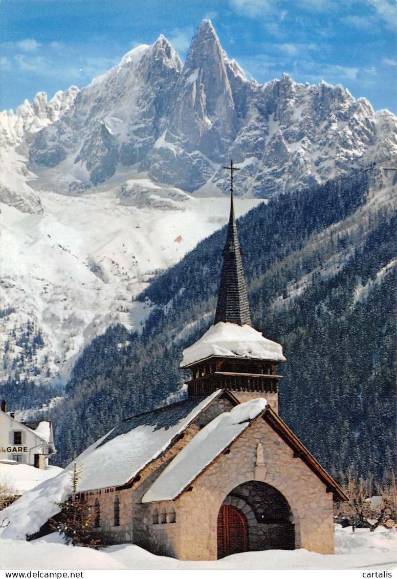 74-CHAMONIX MONT BLANC-N°C4075-A/0065 - Chamonix-Mont-Blanc