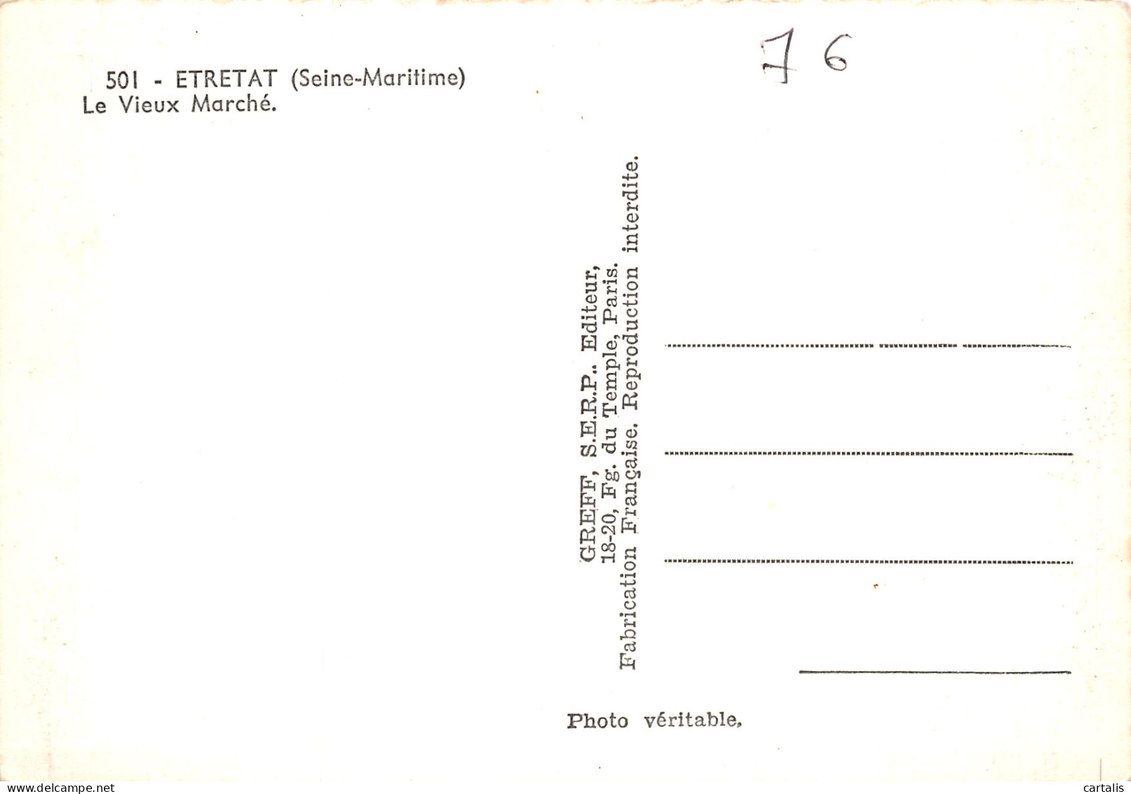 76-ETRETAT-N°C4074-D/0037 - Etretat