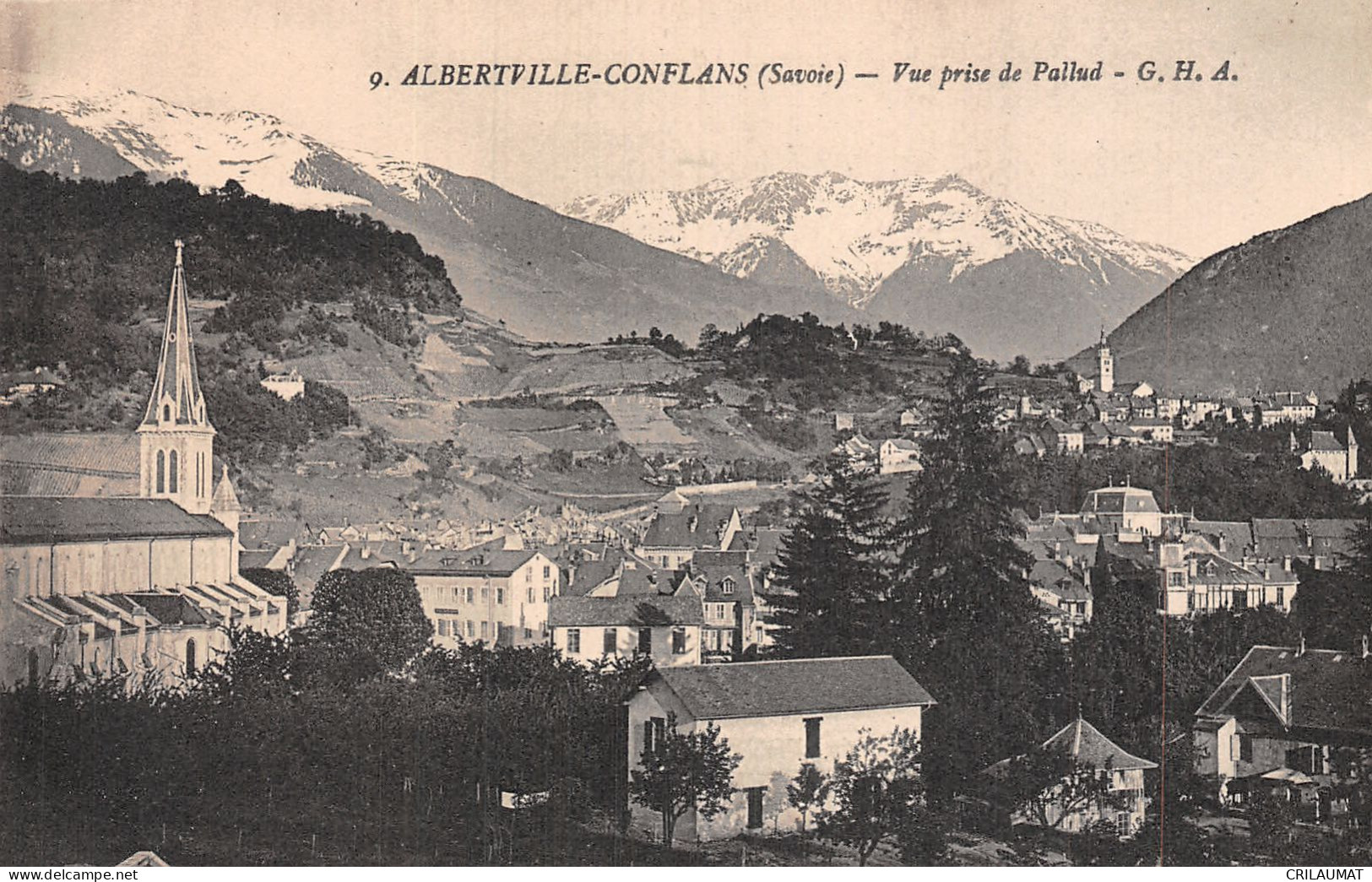 74-ALBERTVILLE CONFLANS-N°T5097-G/0043 - Albertville