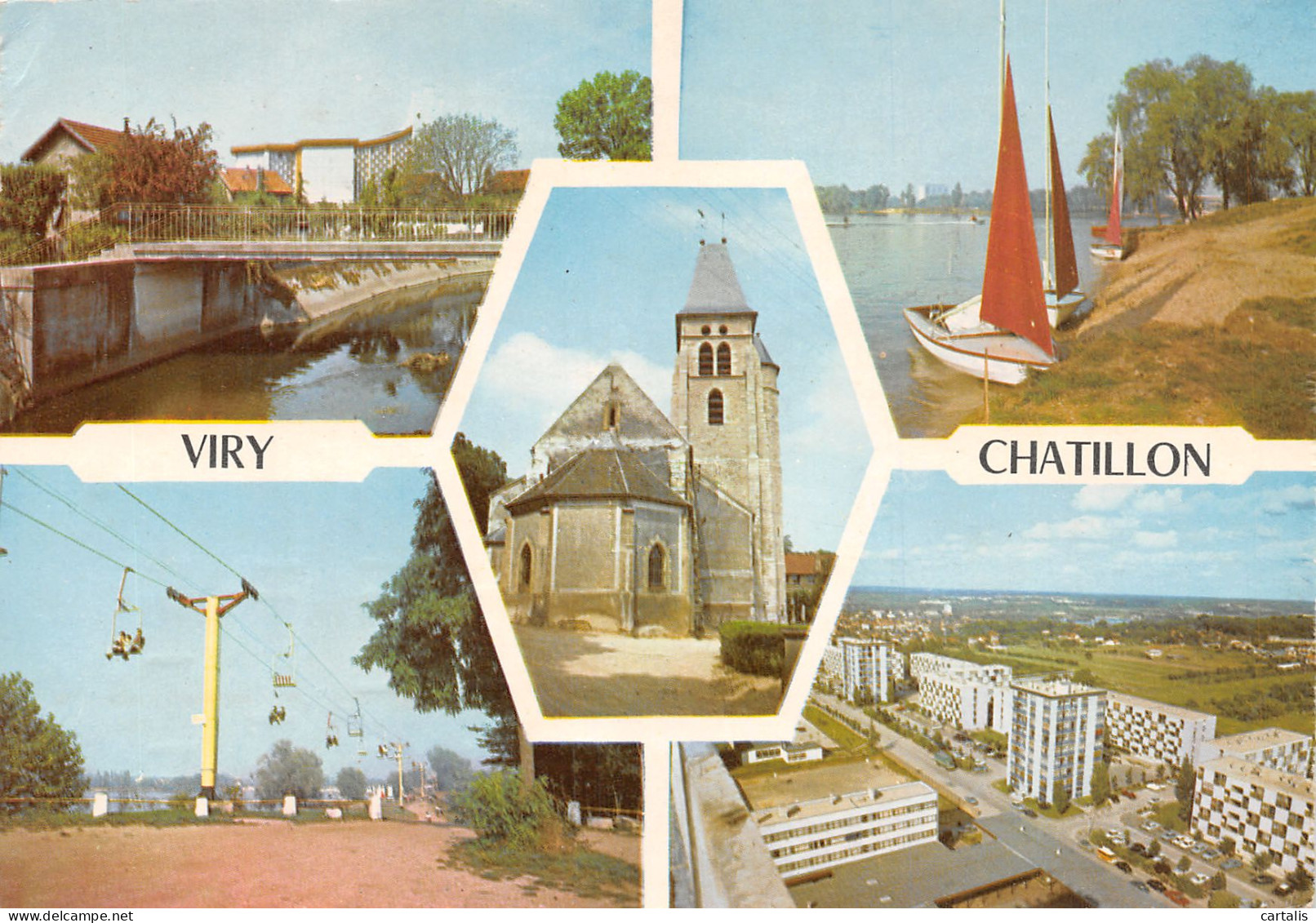 91-VIRY CHATILLON-N°C4075-C/0305 - Viry-Châtillon