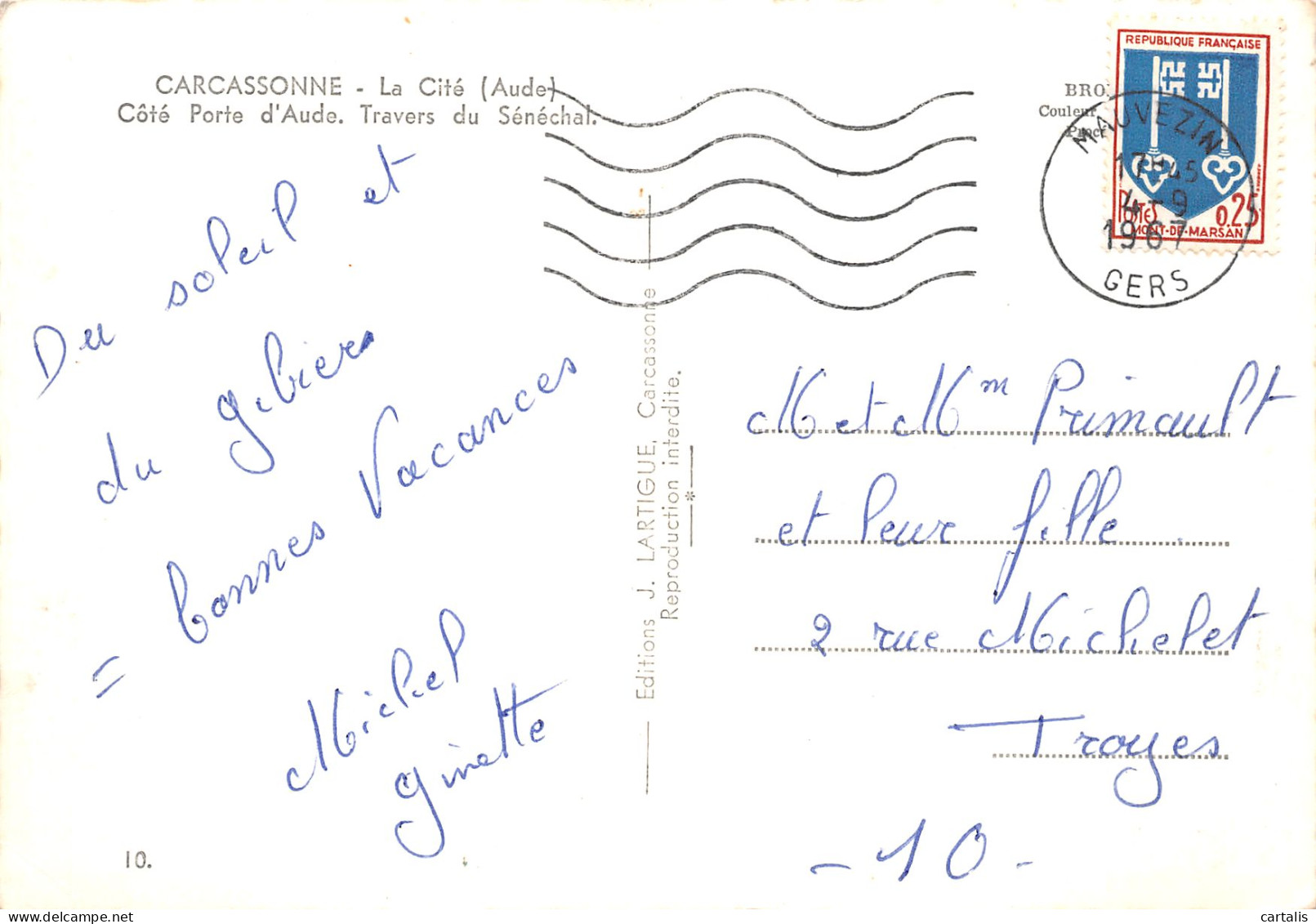 11-CARCASSONNE-N°C4075-B/0313 - Carcassonne