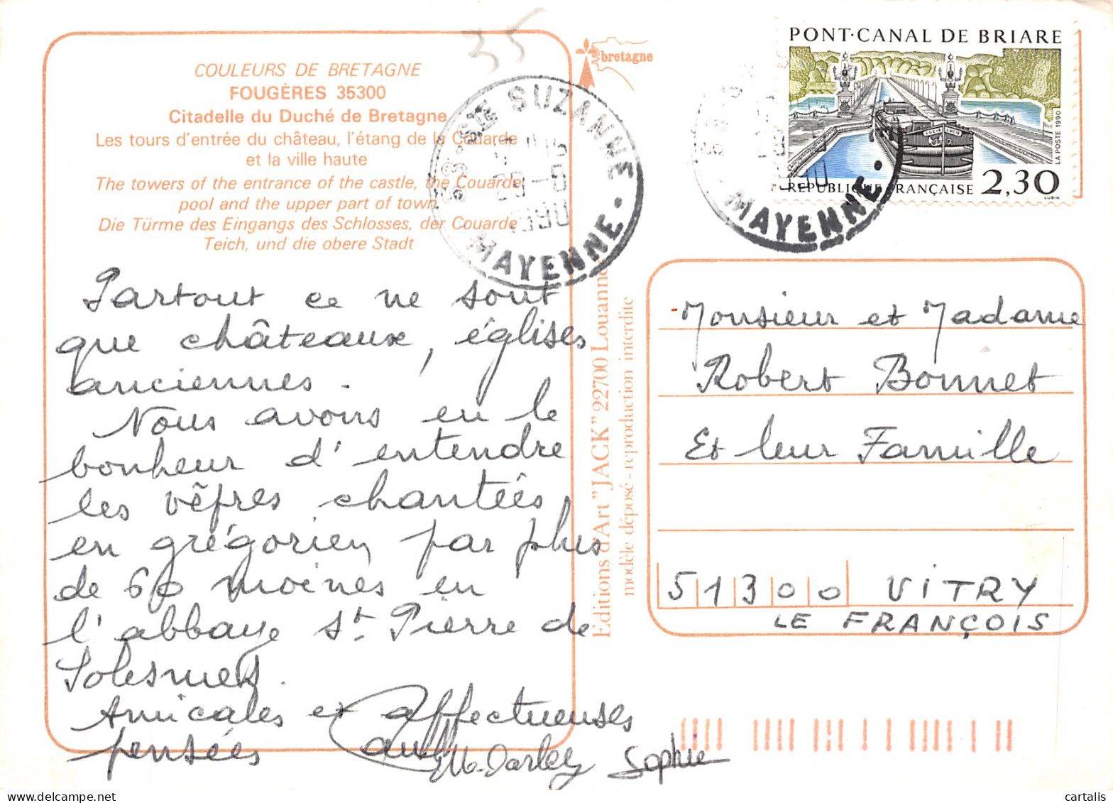 35-FOUGERES-N°C4075-B/0235 - Fougeres