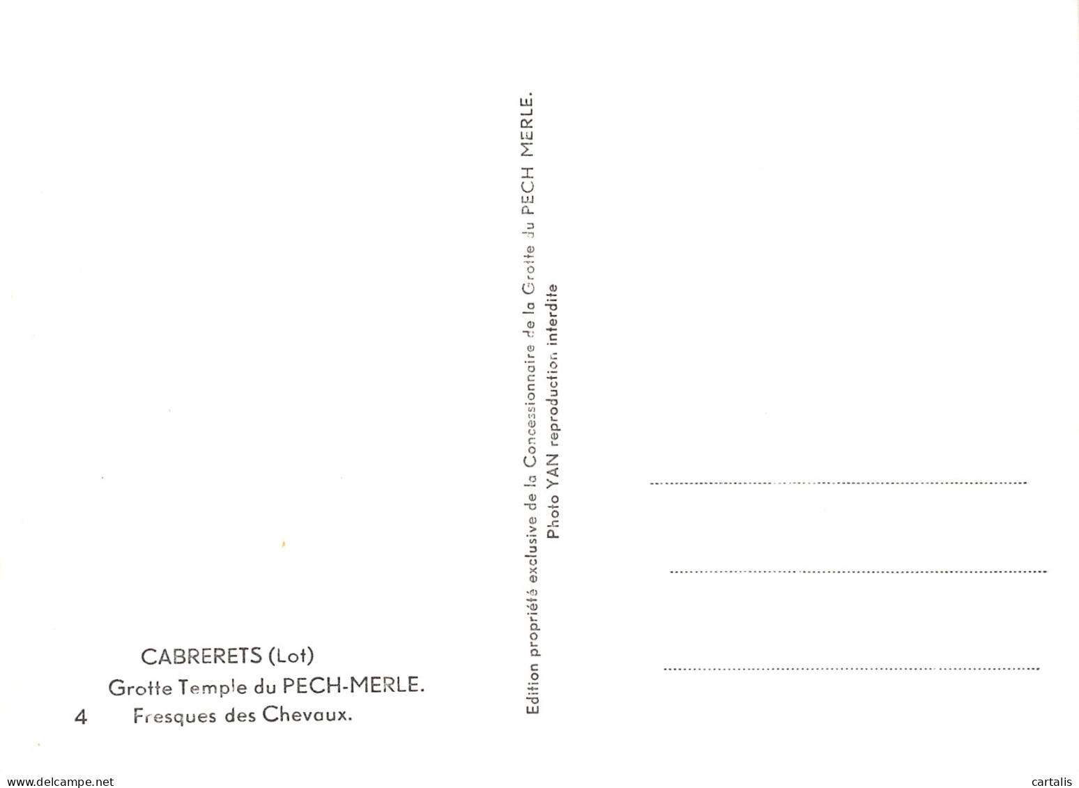 46-CABRERETS-N°C4075-B/0185 - Otros & Sin Clasificación