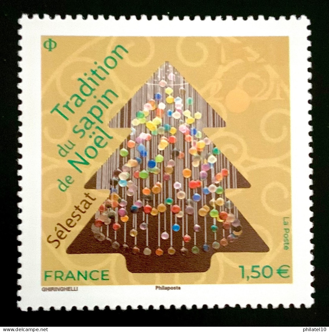 2021 FRANCE N 5544 TRADITION DU SAPIN DE NOEL - SELESTAT - NEUF** - Ungebraucht