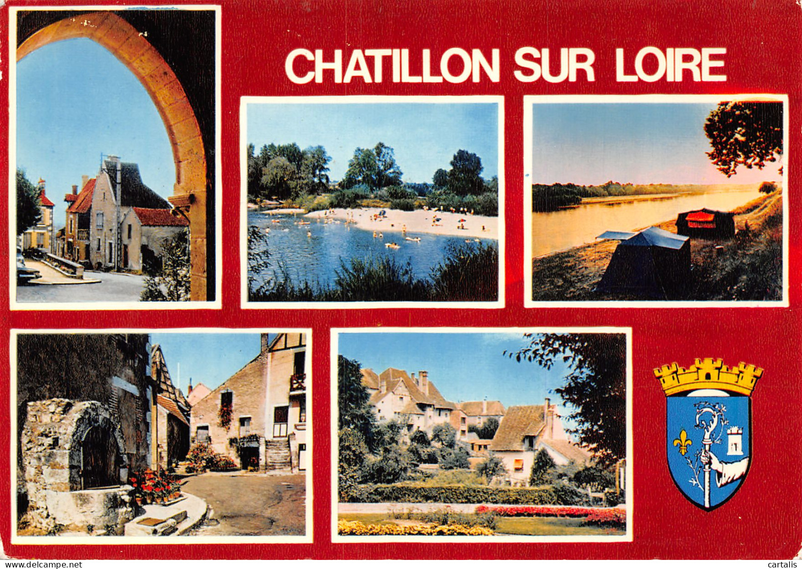 45-CHATILLON SUR LOIRE-N°C4076-A/0193 - Chatillon Sur Loire