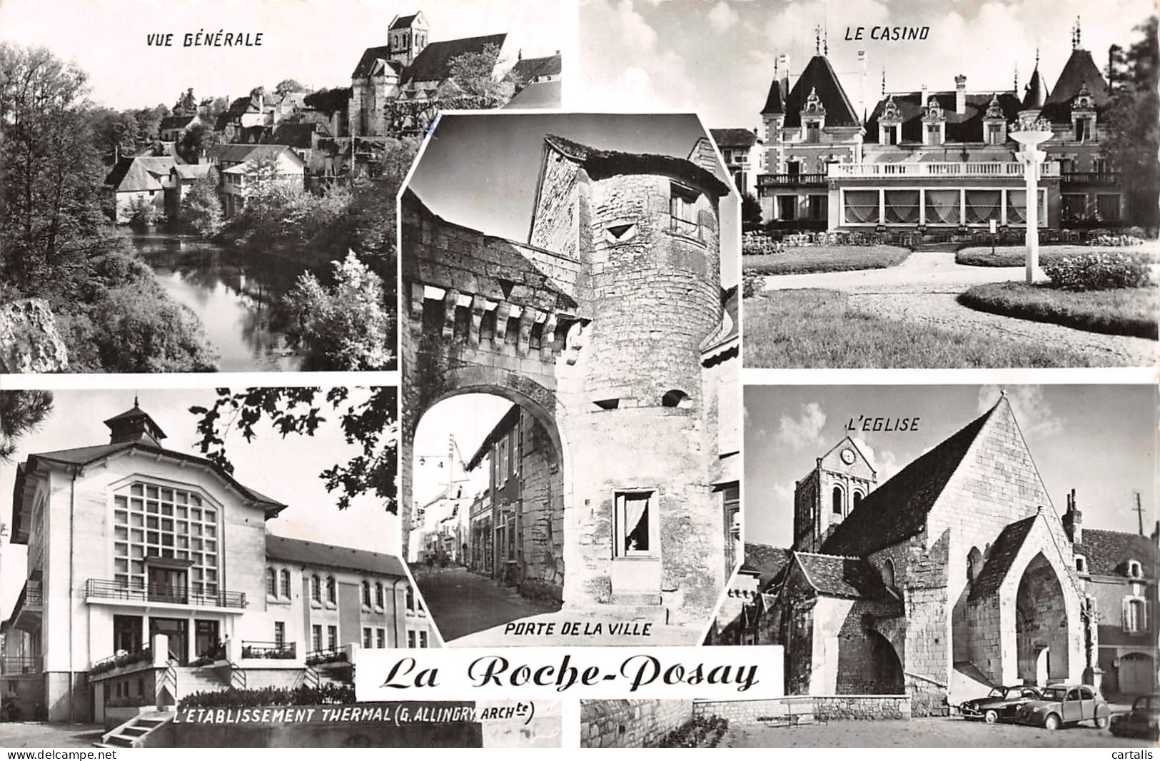 86-LA ROCHE POSAY LES BAINS-N°C4075-E/0383 - La Roche Posay