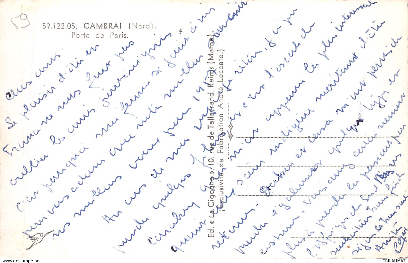 59-CAMBRAI-N°T5098-D/0235 - Cambrai
