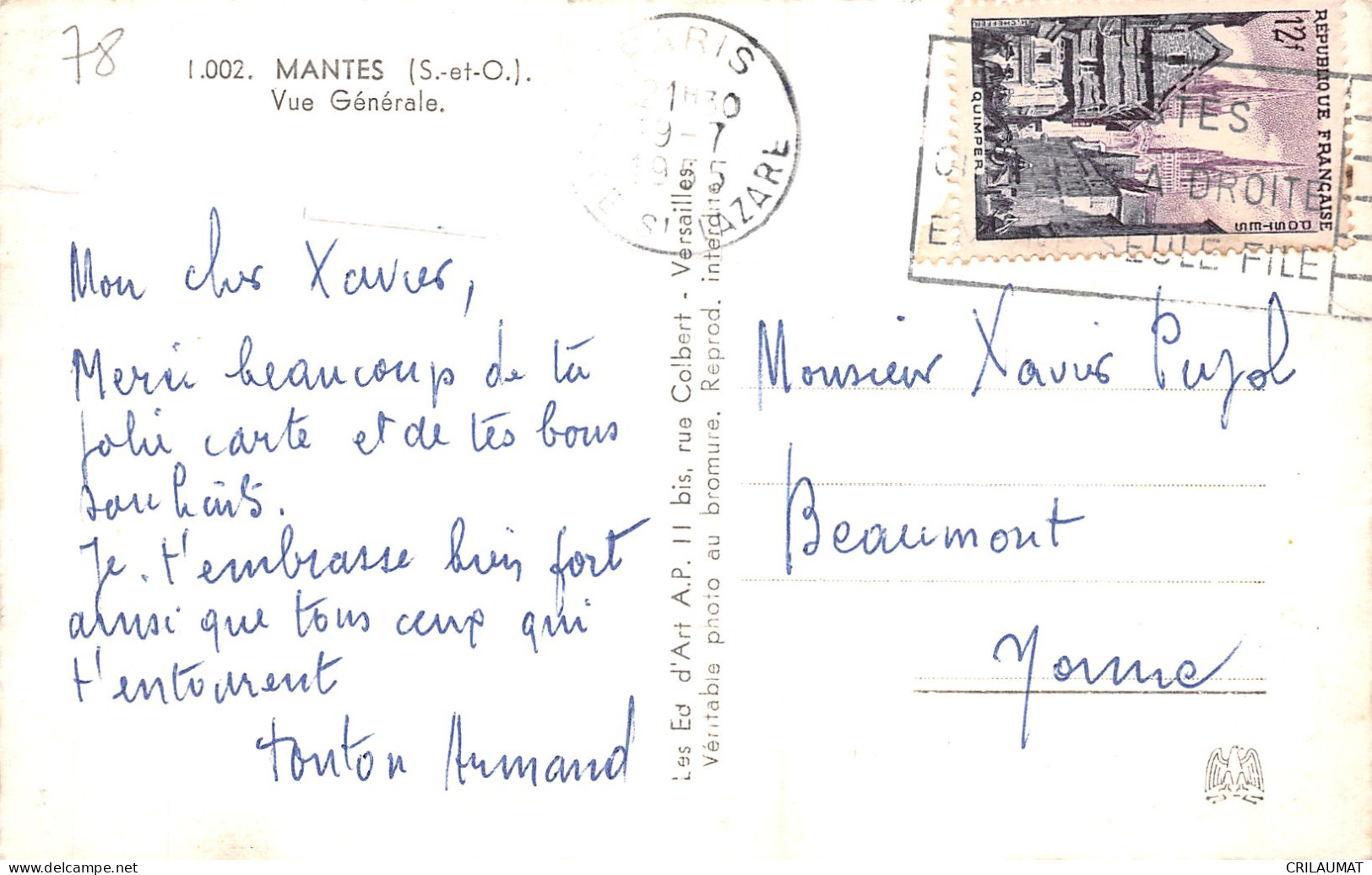 78-MANTES-N°T5098-D/0195 - Mantes La Jolie
