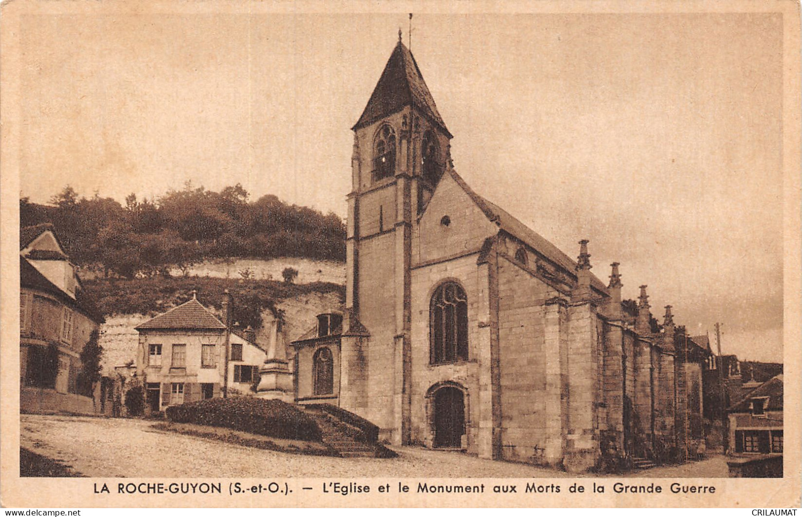 95-LA ROCHE GUYON-N°T5098-D/0129 - La Roche Guyon