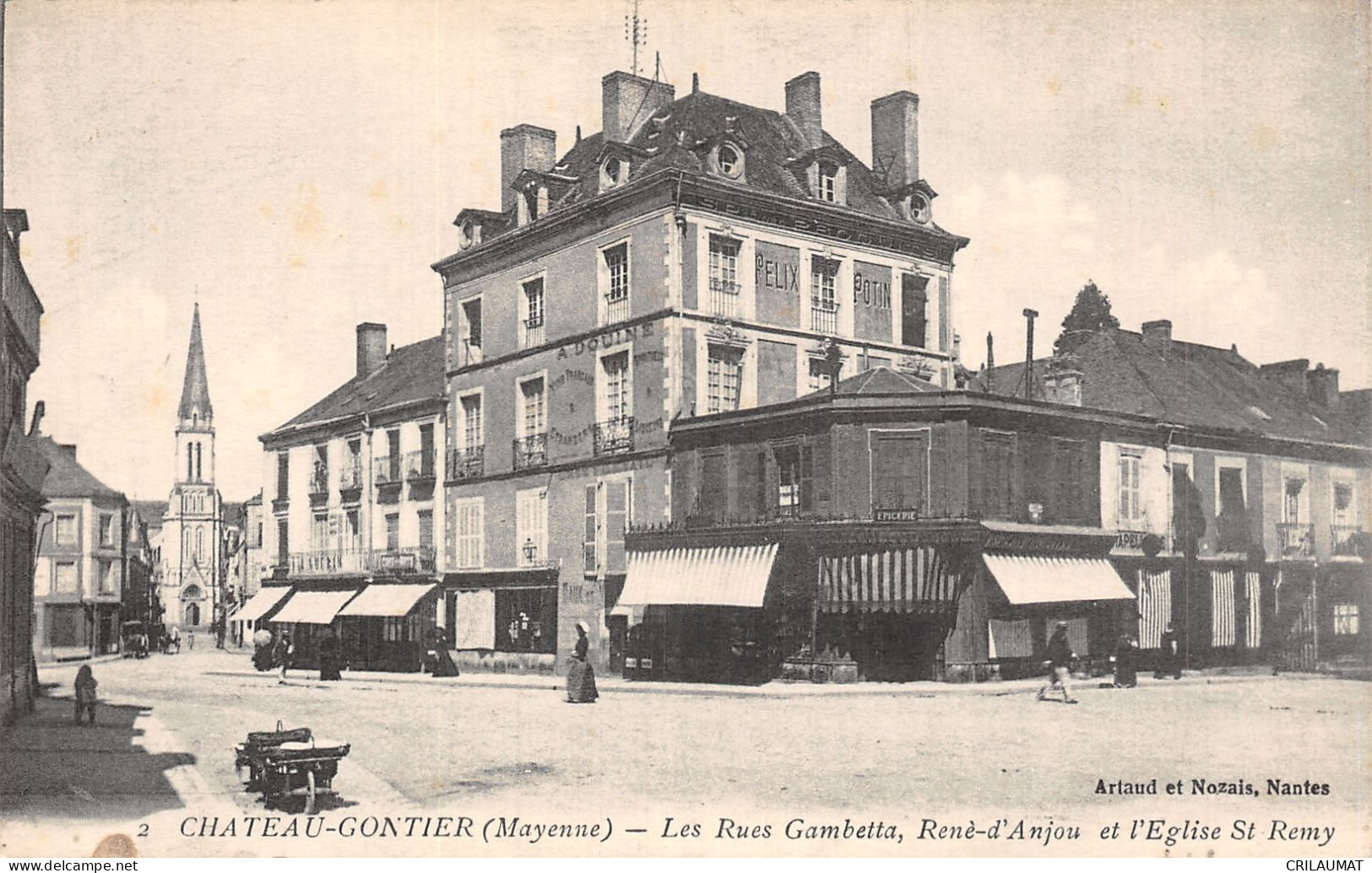 53-CHÂTEAU GONTIER-N°T5098-D/0061 - Chateau Gontier