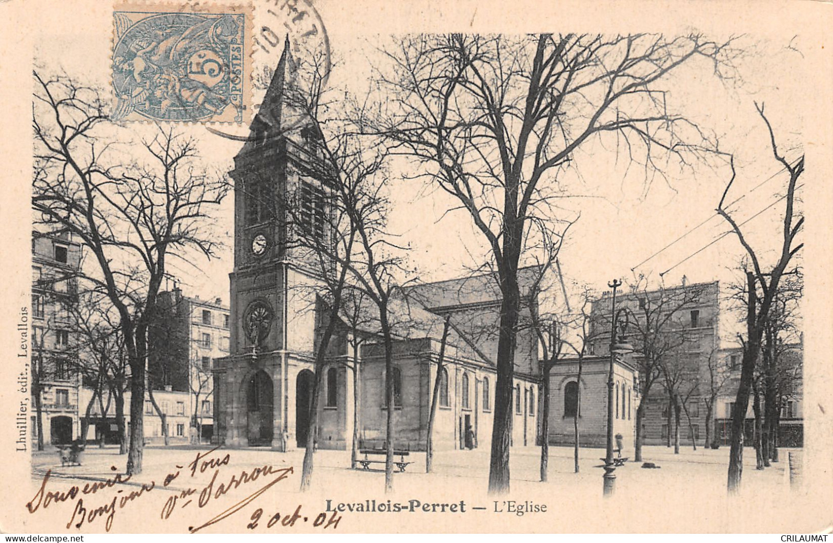 92-LEVALLOIS PERRET-N°T5098-C/0145 - Levallois Perret