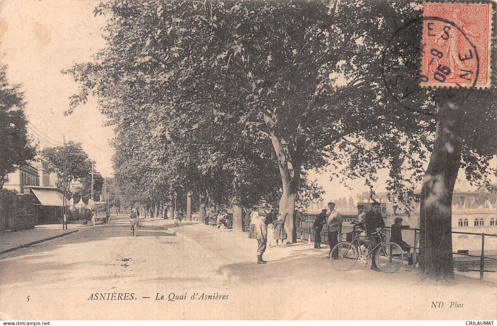 92-ASNIERES-N°T5098-C/0045 - Asnieres Sur Seine