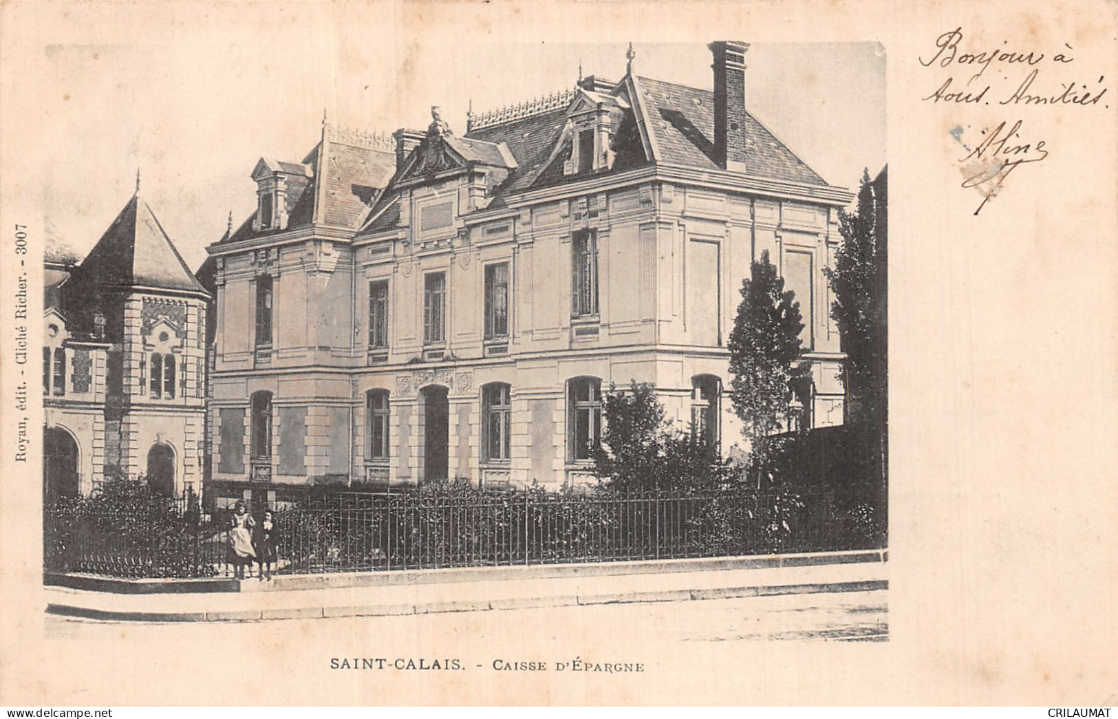 72-SAINT CALAIS-N°T5098-C/0029 - Saint Calais