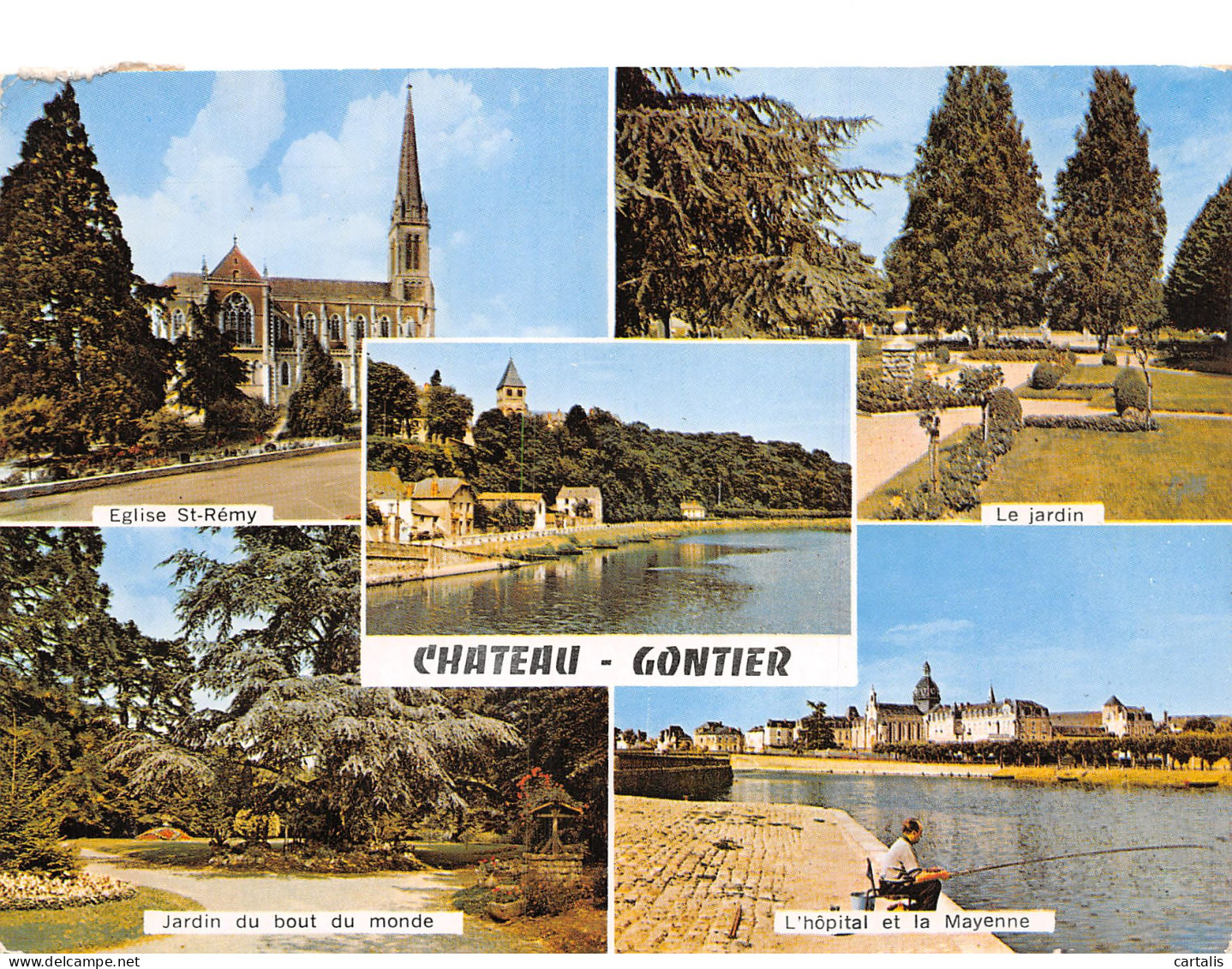 53-CHATEAU GONTIER-N°C4076-D/0001 - Chateau Gontier