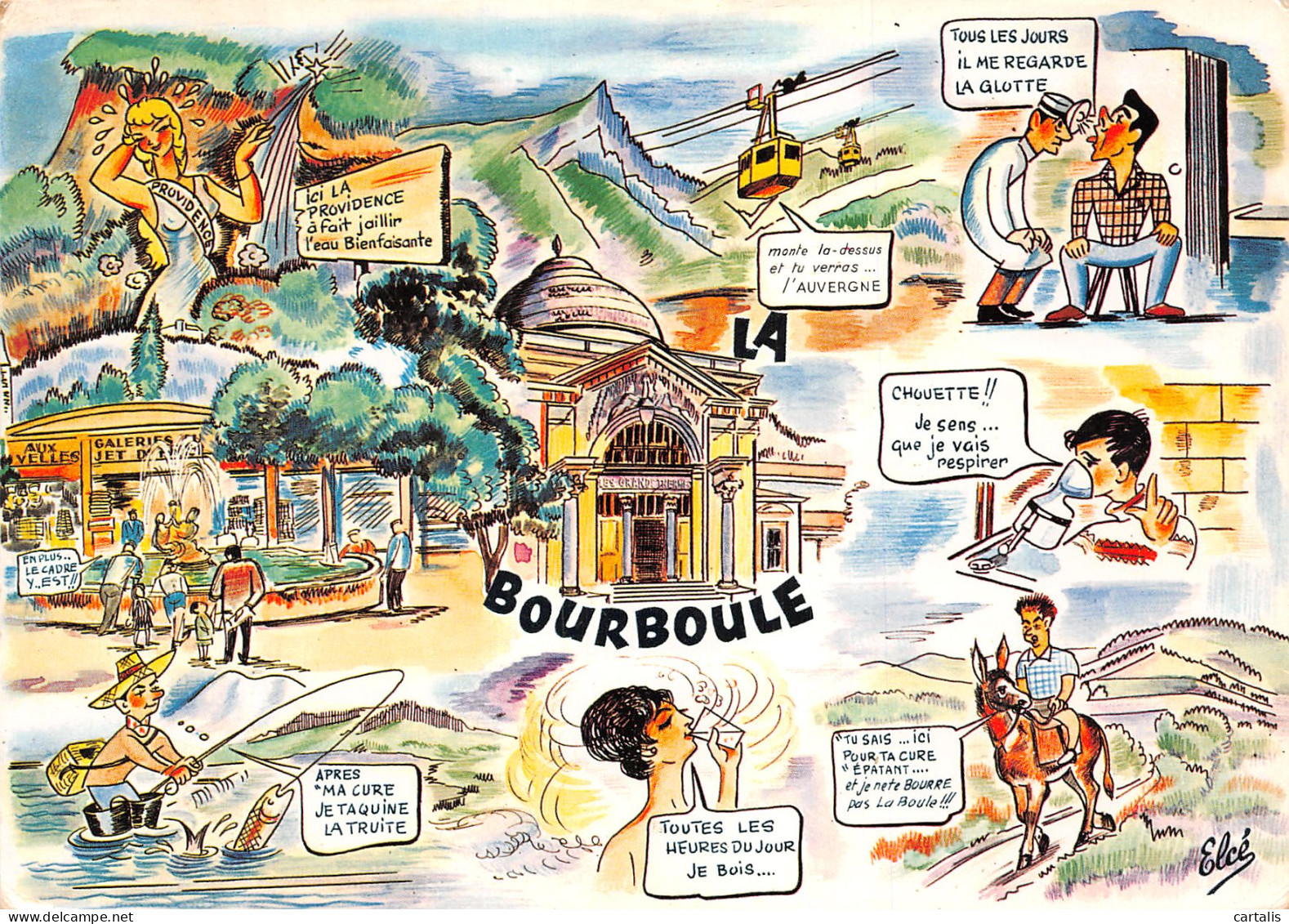 63-LA BOURBOULE-N°C4076-A/0331 - La Bourboule
