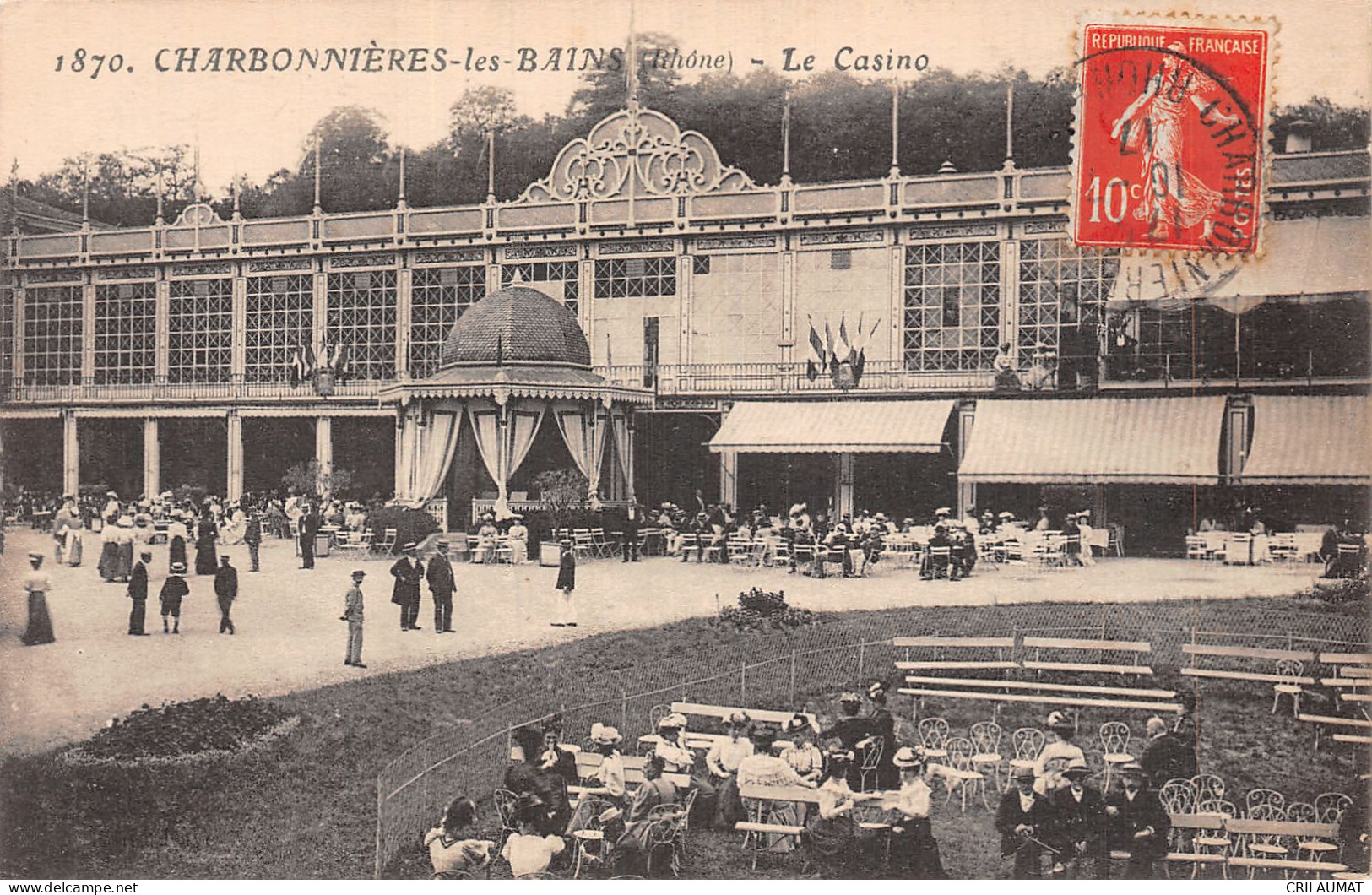 69-CHARBONNIERES LES BAINS-N°T5098-G/0099 - Charbonniere Les Bains