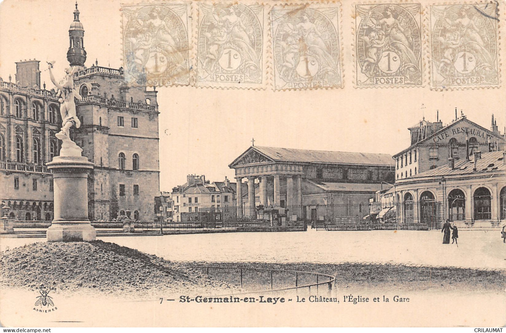 78-SAINT GERMAIN EN LAYE-N°T5098-E/0047 - St. Germain En Laye