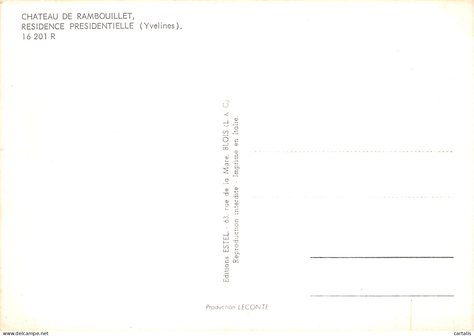 78-RAMBOUILLET-N°C4077-A/0055 - Rambouillet