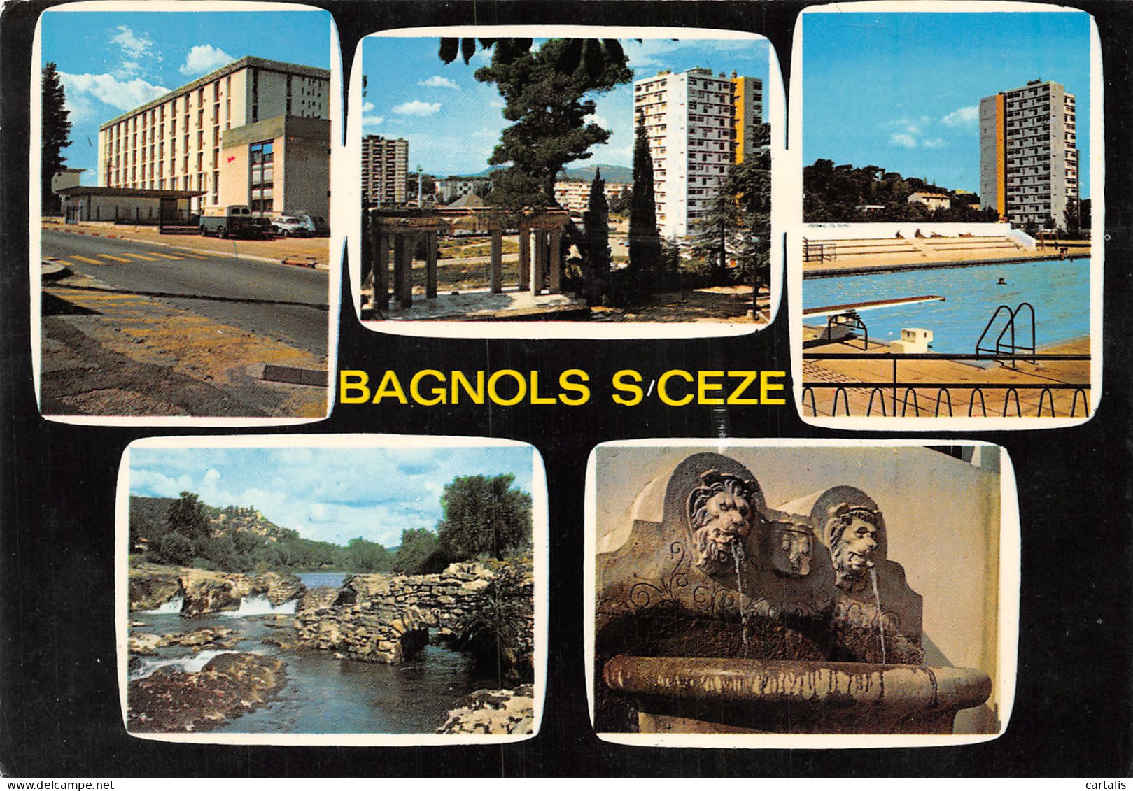 30-BAGNOLS SUR CEZE-N°C4076-D/0265 - Bagnols-sur-Cèze