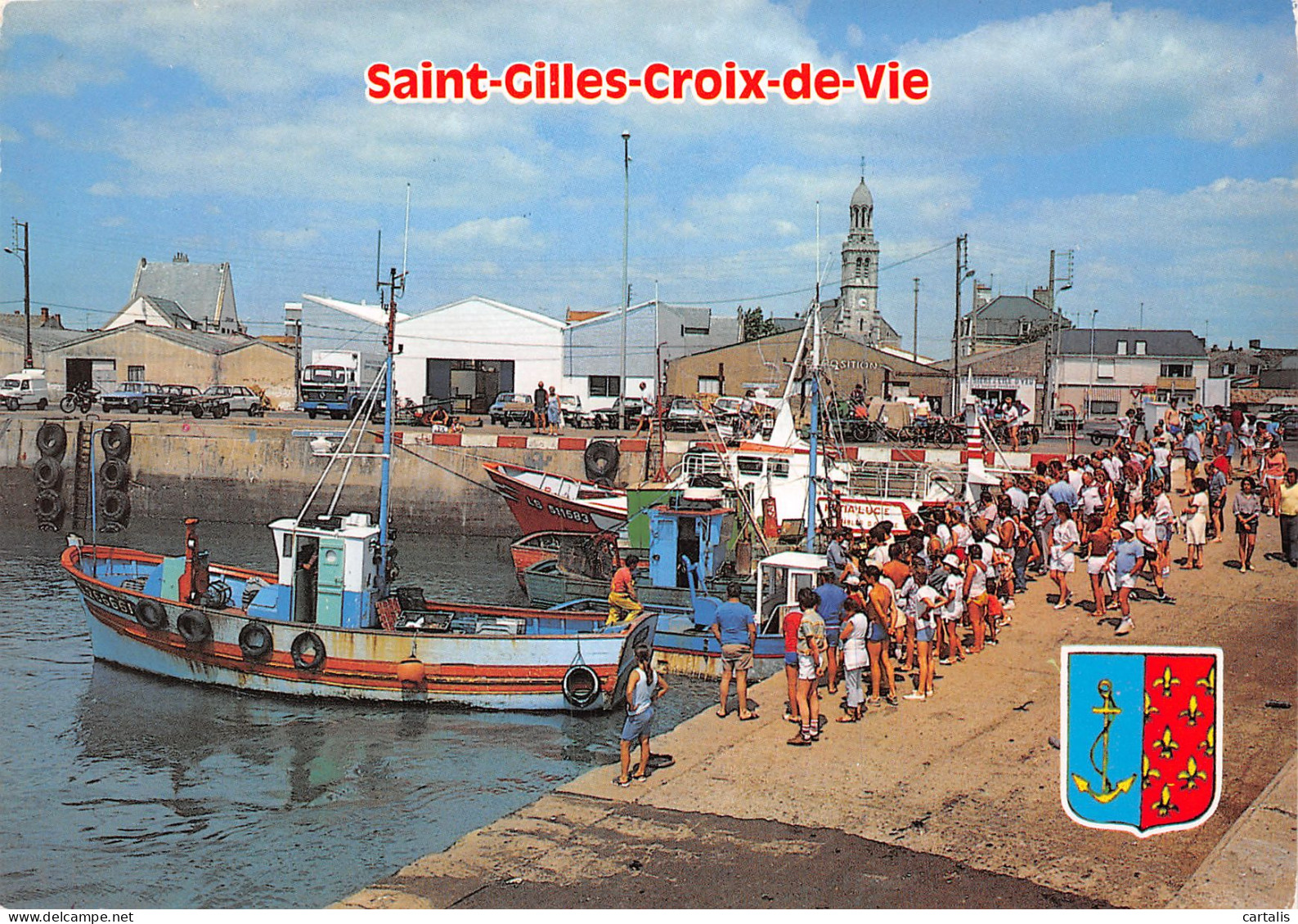 85-SAINT GILLES CROIX DE VIE-N°C4076-D/0237 - Saint Gilles Croix De Vie