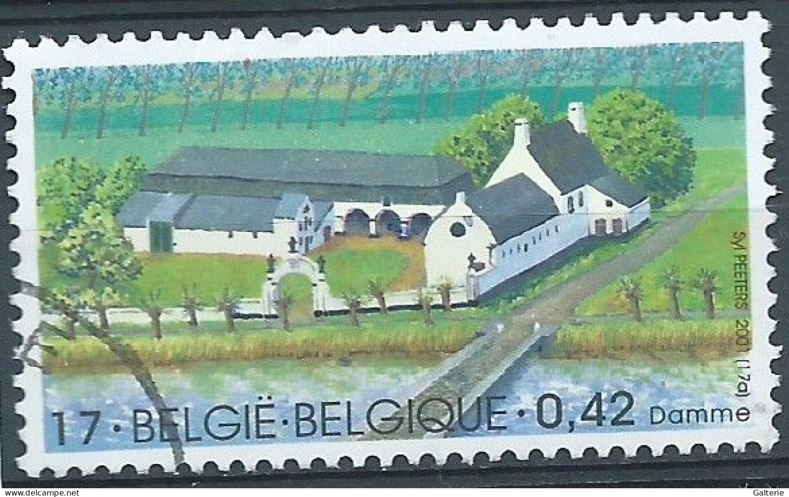 BELGIQUE Obl - 2001 -  - YT  N° 3012- Nature 2001 - Used Stamps