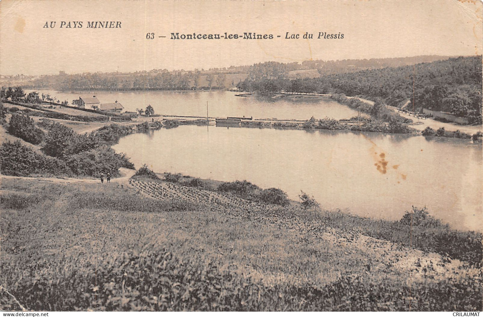 71-MONTCEAU LES MINES-N°T5099-A/0221 - Montceau Les Mines