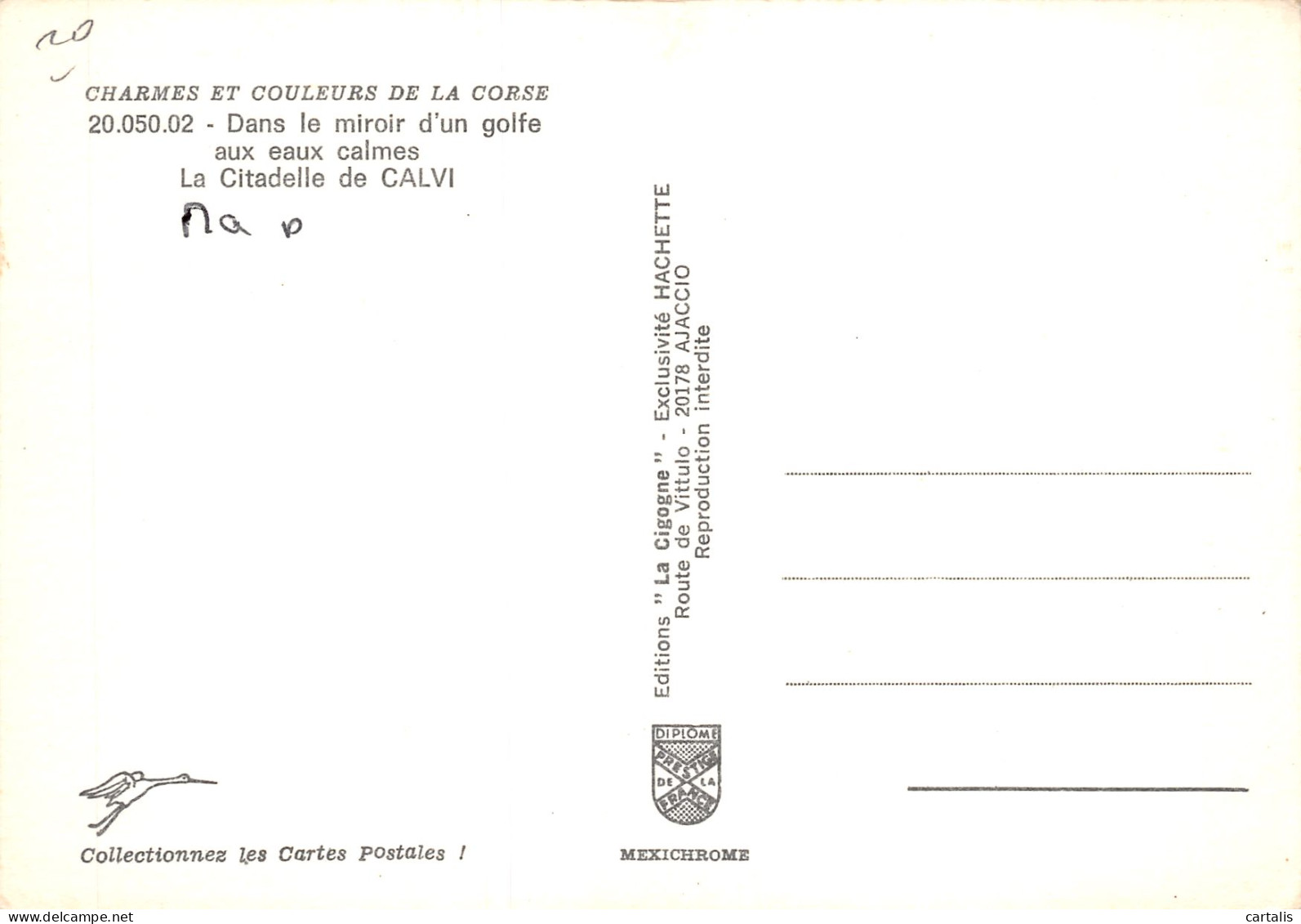 2B-CALVI-N°C4077-C/0047 - Calvi