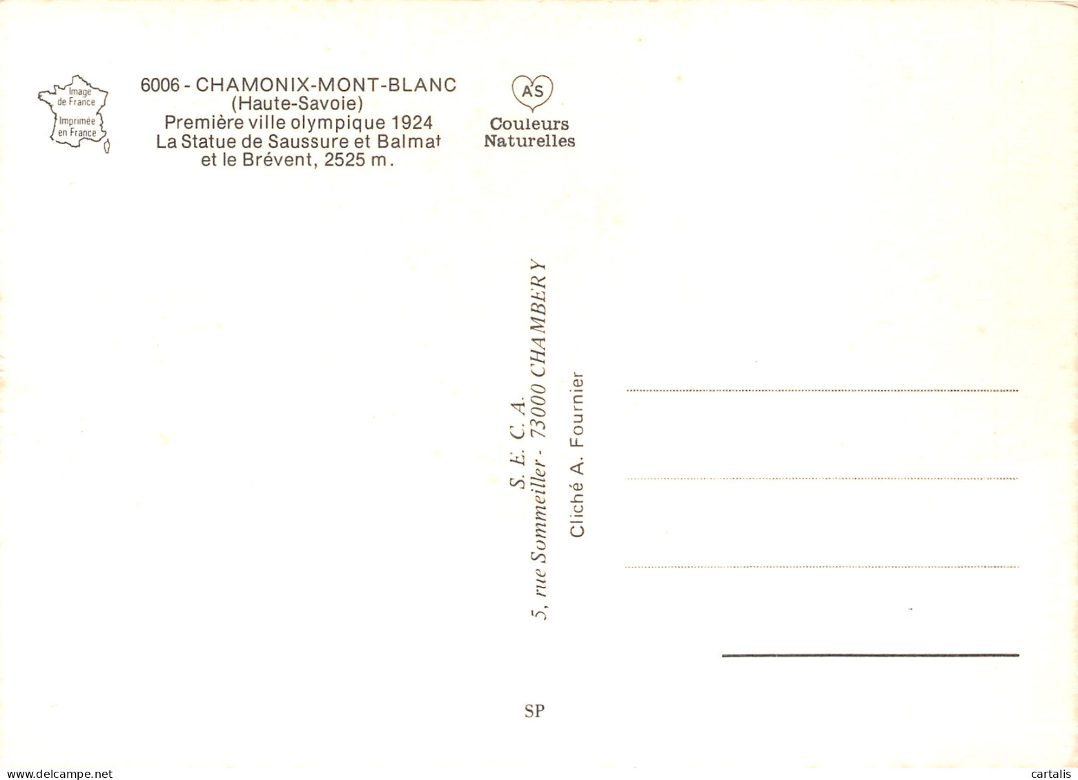74-CHAMONIX-N°C4077-B/0367 - Chamonix-Mont-Blanc