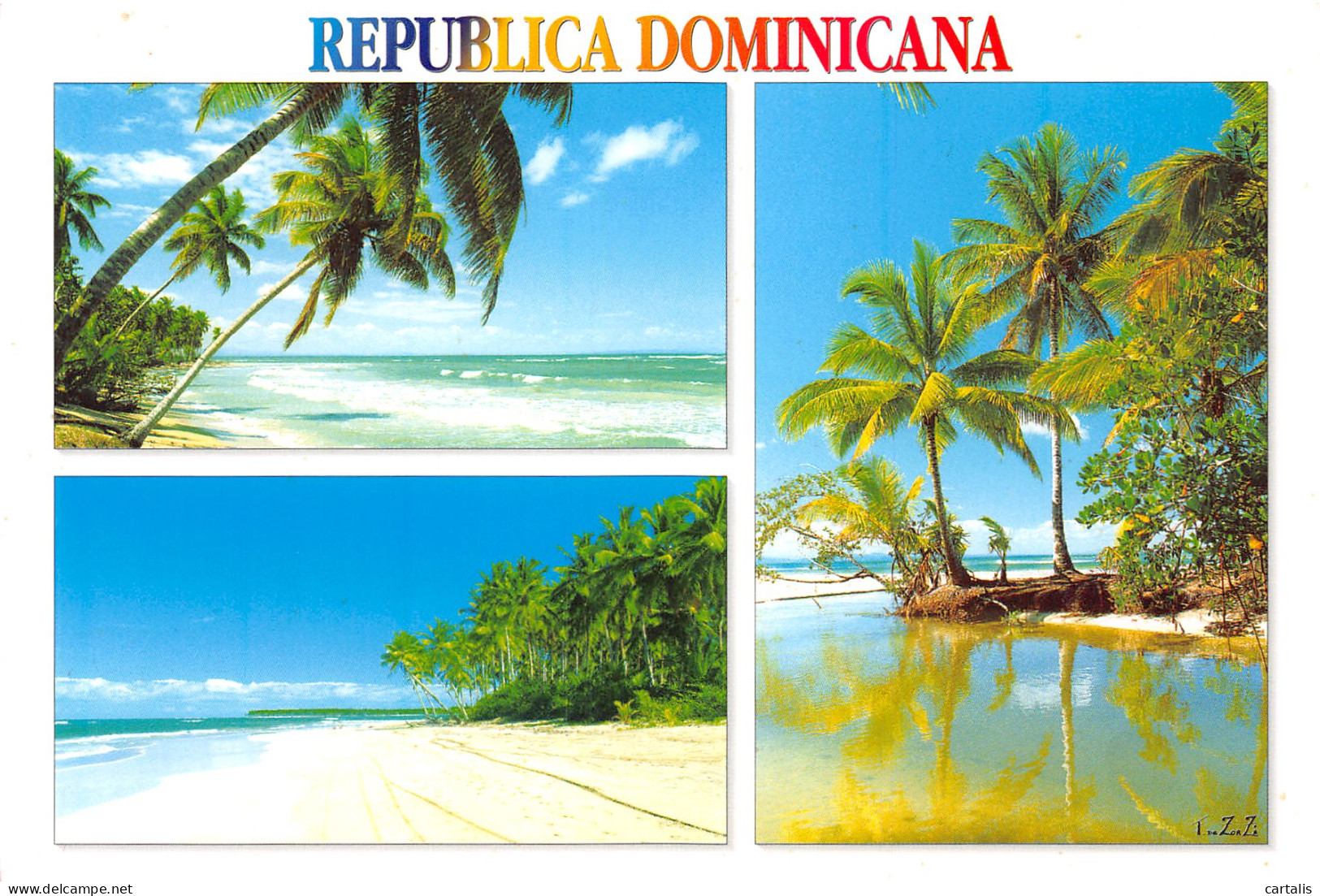 ET-REPUBLIQUE DOMINICAINE MULTI VUE-N°C4077-A/0365 - Other & Unclassified
