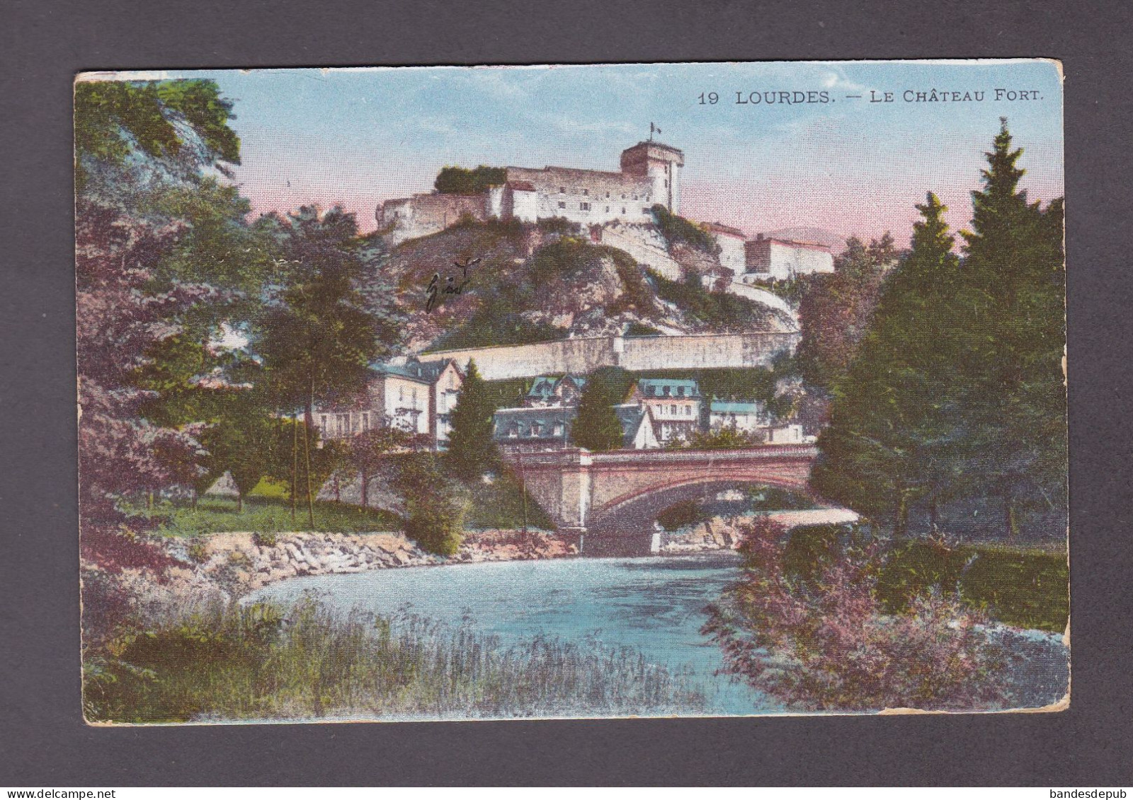 Guerre 14-18 Correspondance Prisonnier Depot Fort De Lourdes Dest. Toussaint De Weyer Garnison De Göttingen   (52949) - Guerra 1914-18