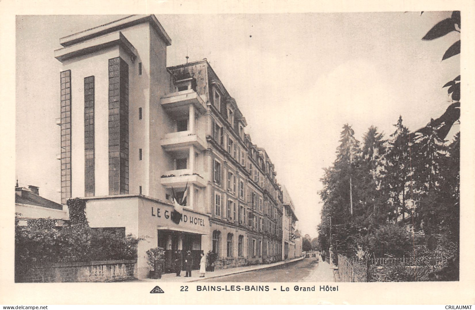 88-BAINS LES BAINS-N°T5099-B/0003 - Bains Les Bains