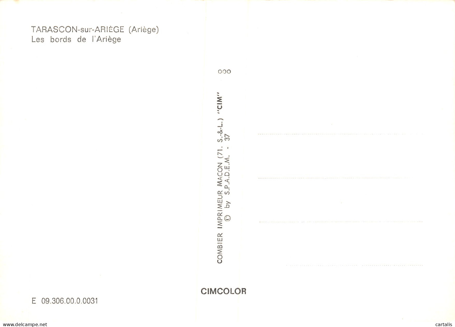 9-TARASCON SUR ARIEGE-N°C4078-A/0201 - Sonstige & Ohne Zuordnung