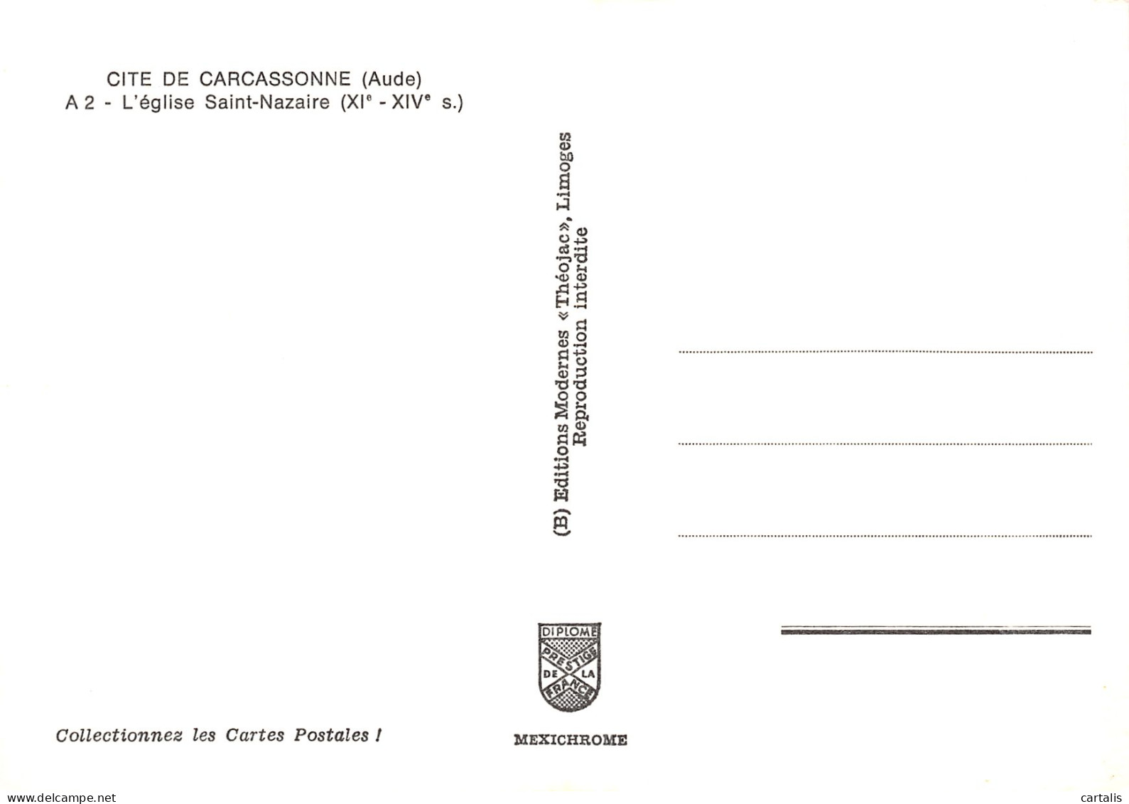 11-CARCASSONNE-N°C4077-D/0271 - Carcassonne