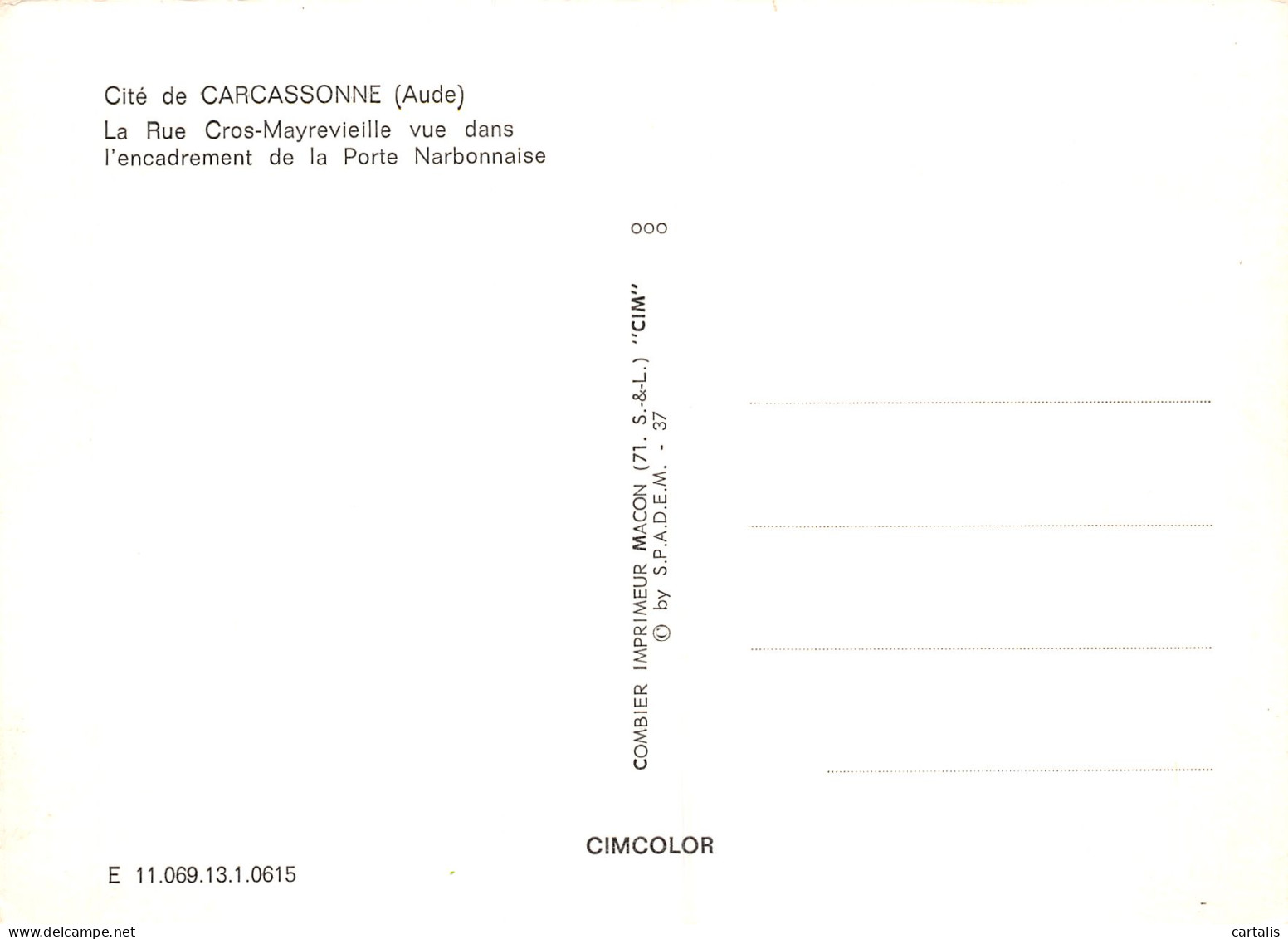 11-CARCASSONNE-N°C4077-D/0267 - Carcassonne