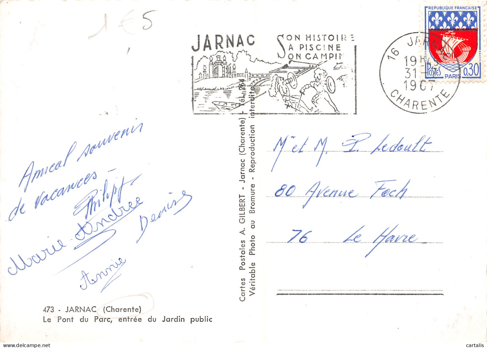 16-JARNAC-N°C4078-C/0355 - Jarnac