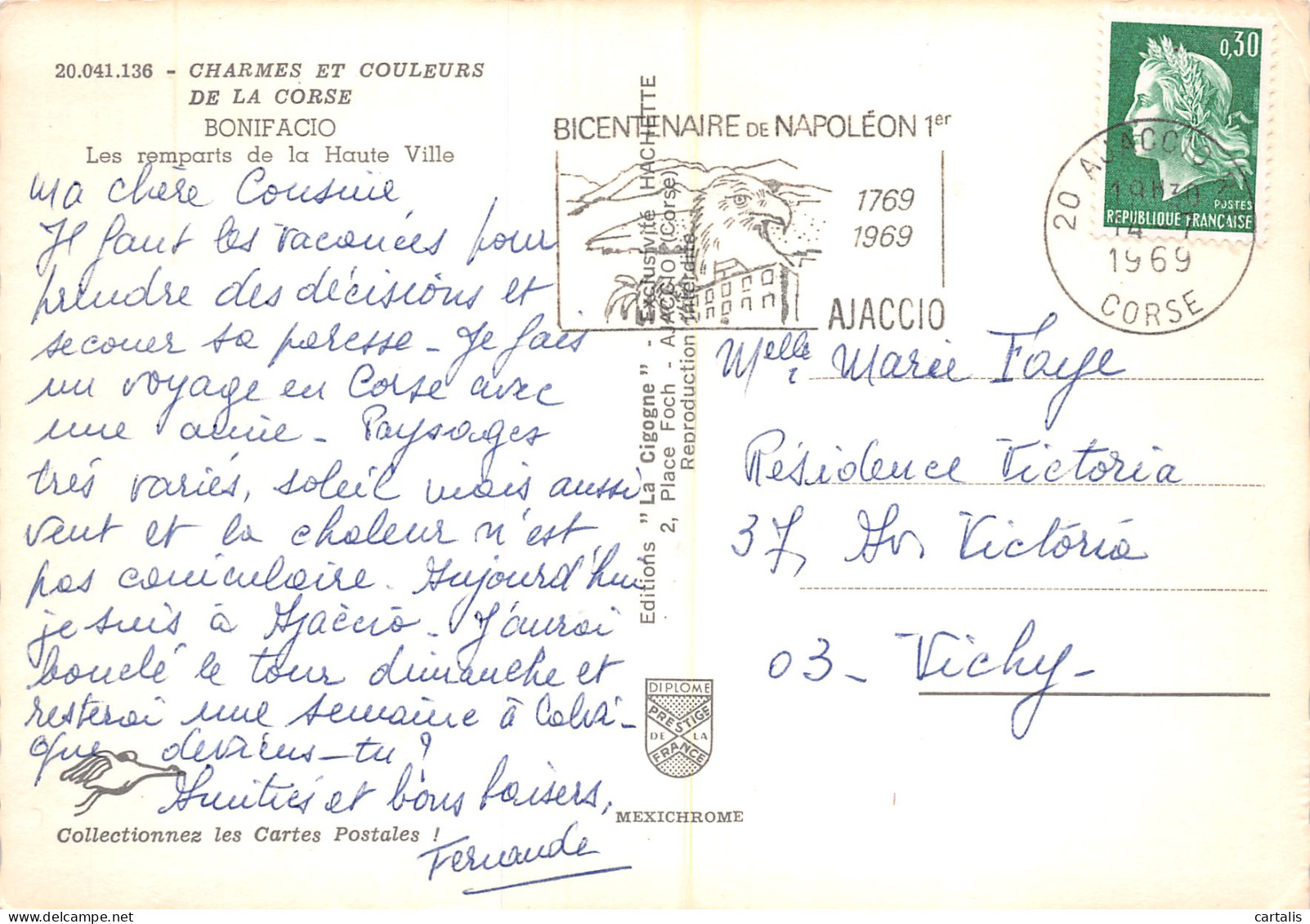 2A-BONIFACIO-N°C4078-C/0211 - Other & Unclassified