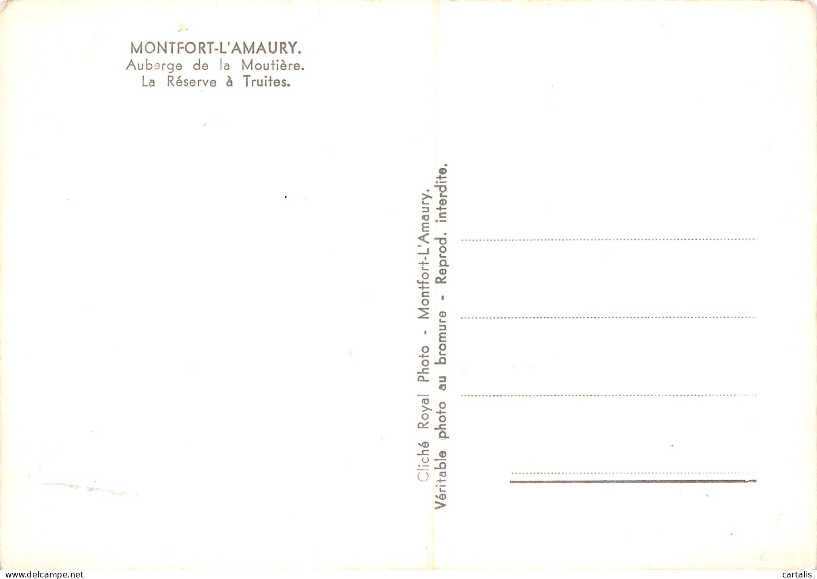 78-MONTFORT L AMAURY-N°C4078-C/0117 - Montfort L'Amaury