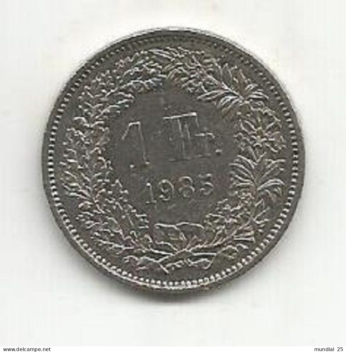 SWITZERLAND 1 FRANC 1985 - 1 Franken