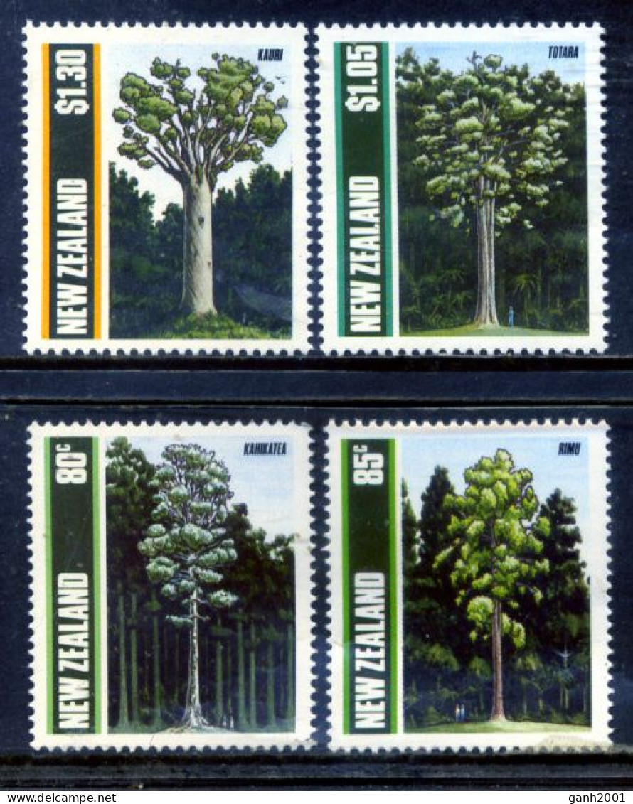 New Zealand 1989 Nueva Zelanda / Trees MNH Árboles Bäume Arbres / Gy19  38-44 - Bäume