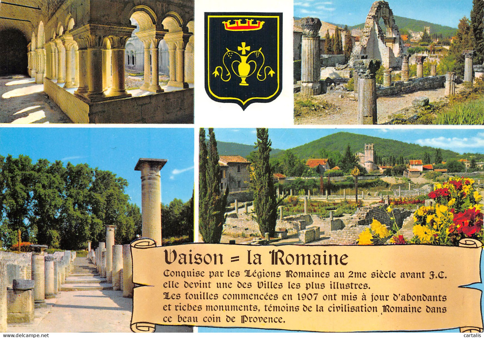 84-VAISON LA ROMAINE-N°C4079-A/0189 - Vaison La Romaine