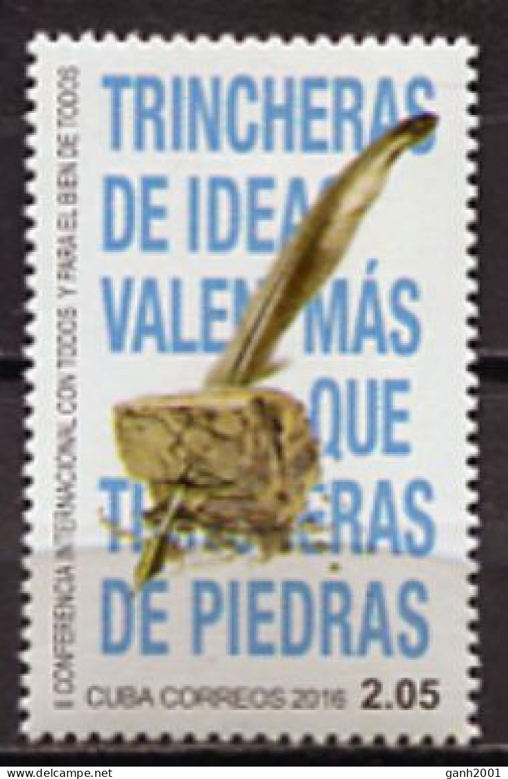 Cuba 2016 / Trincheras De Ideas Valen Más Que Trincheras De Piedras MNH  / Hg26  38-44 - Ongebruikt