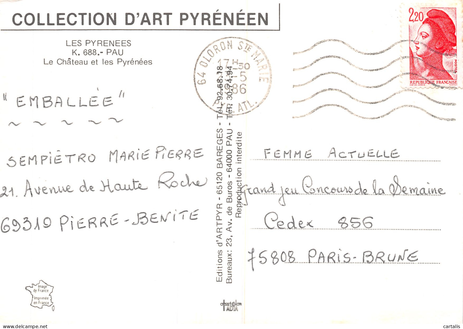 64-PAU-N°C4079-A/0051 - Pau