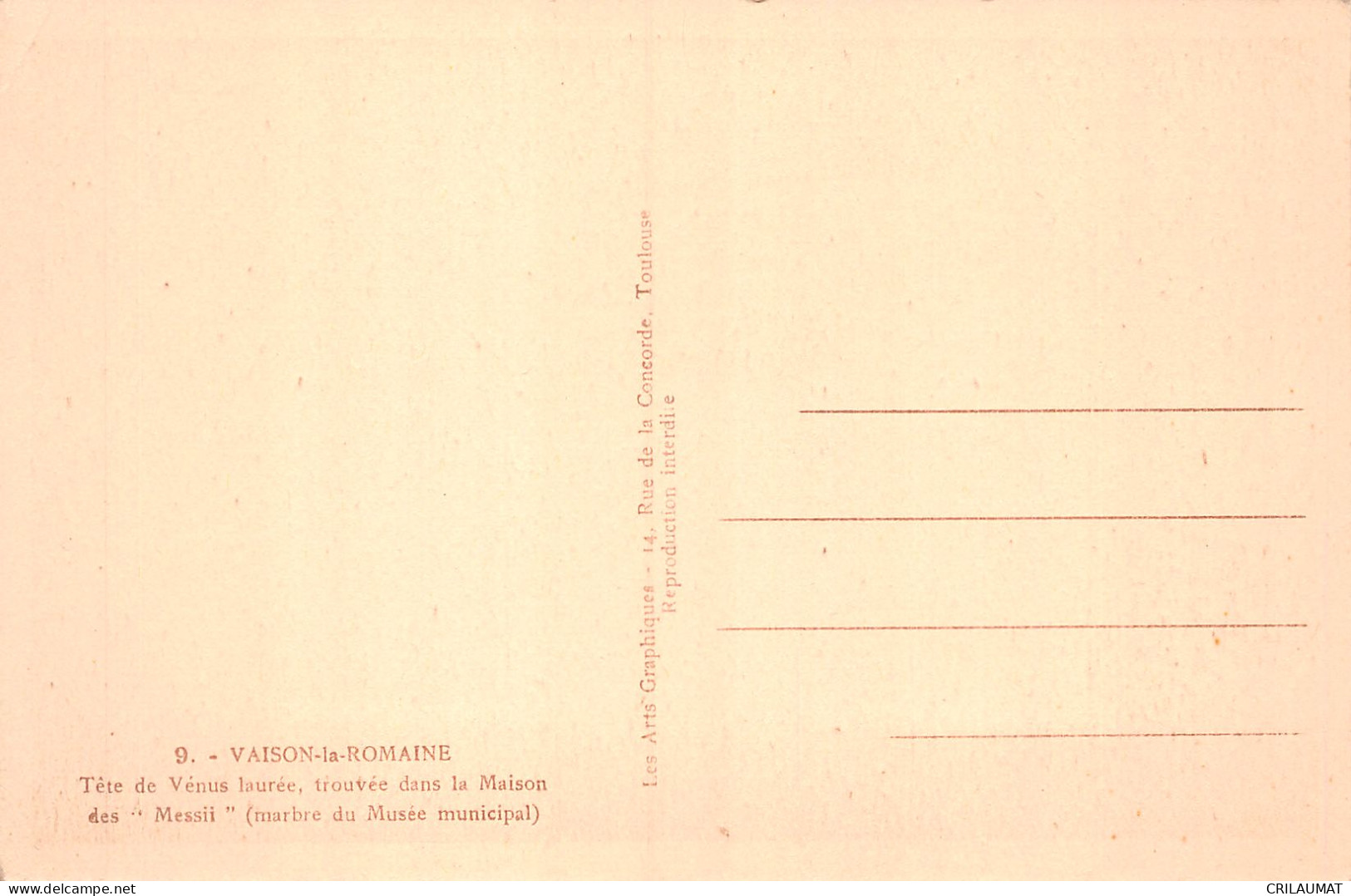 84-VAISON LA ROMAINE-N°T5100-C/0191 - Vaison La Romaine