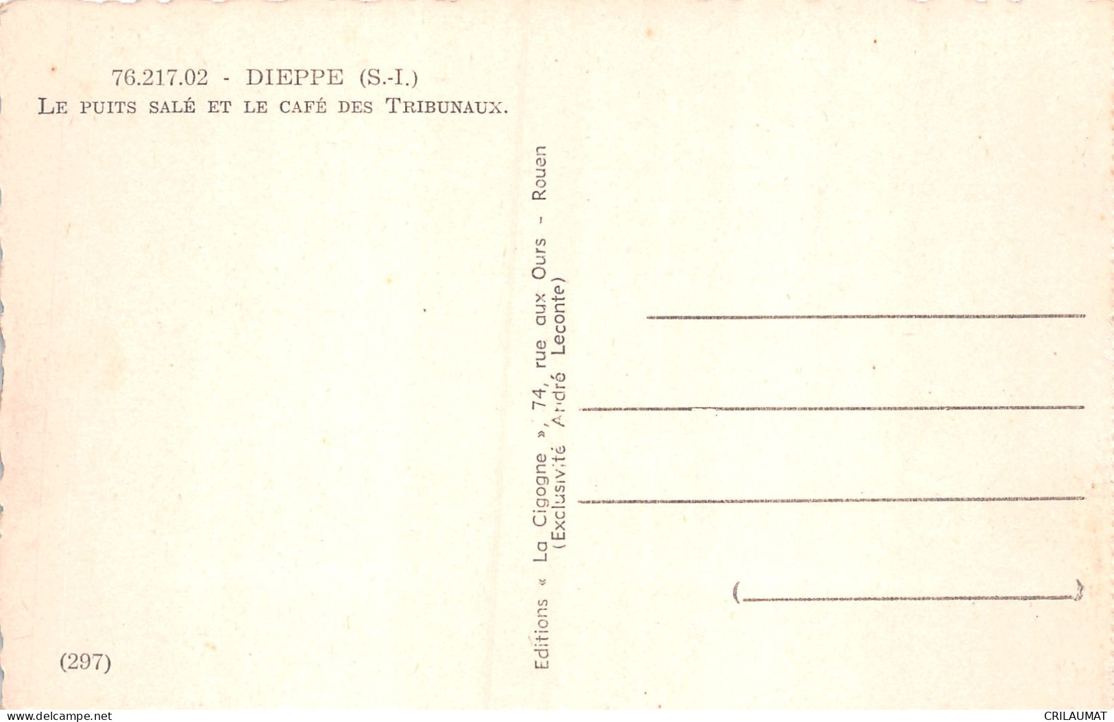 76-DIEPPE-N°T5100-B/0107 - Dieppe